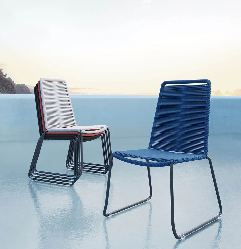 Barclay Side Chair Blue (Set of 2) - Image 3