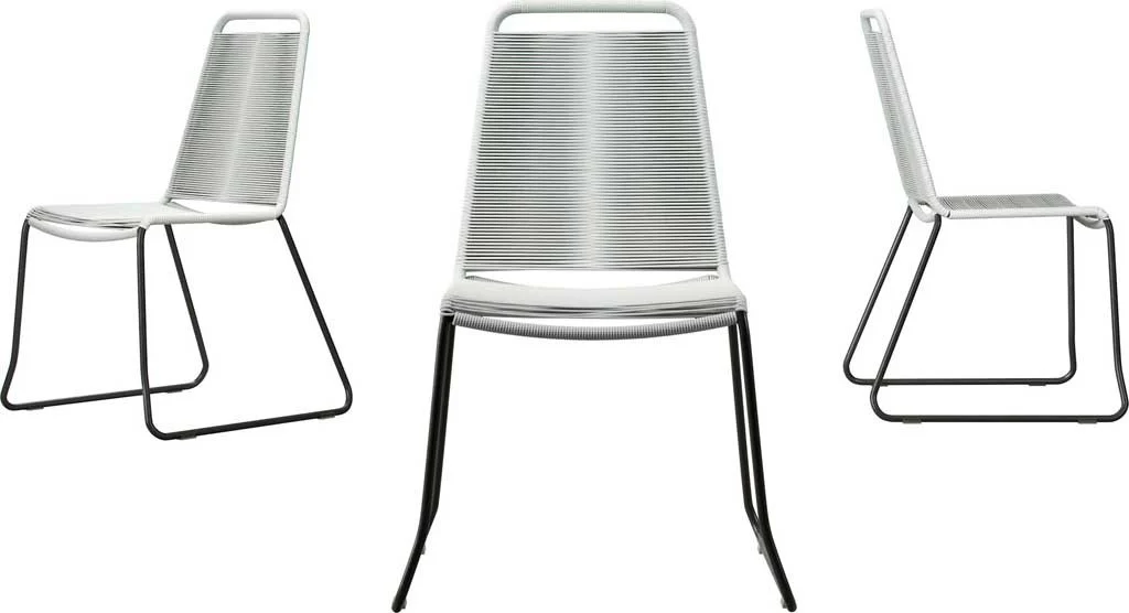 Barclay Side Chair White (Set of 2) - Image 2