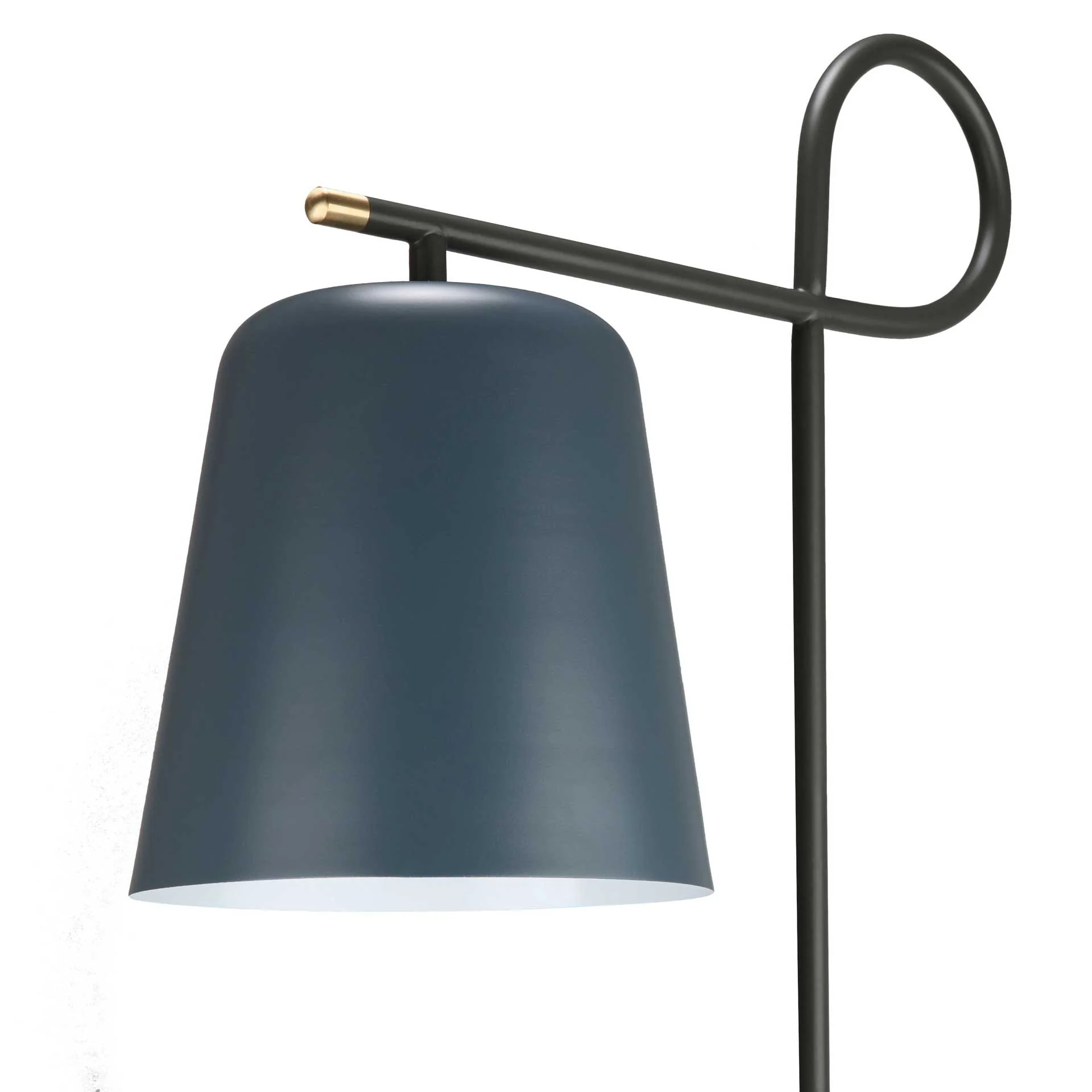 Barlett Marble Base Floor Lamp Ocean Gray/Olive - Image 3