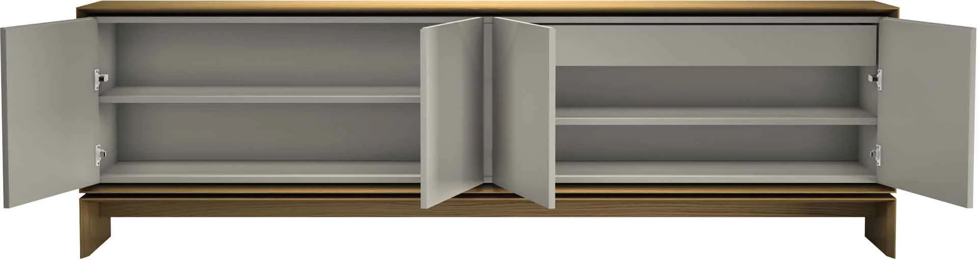 Barnes Sideboard Natural Oak/Frosted Almond - Image 2