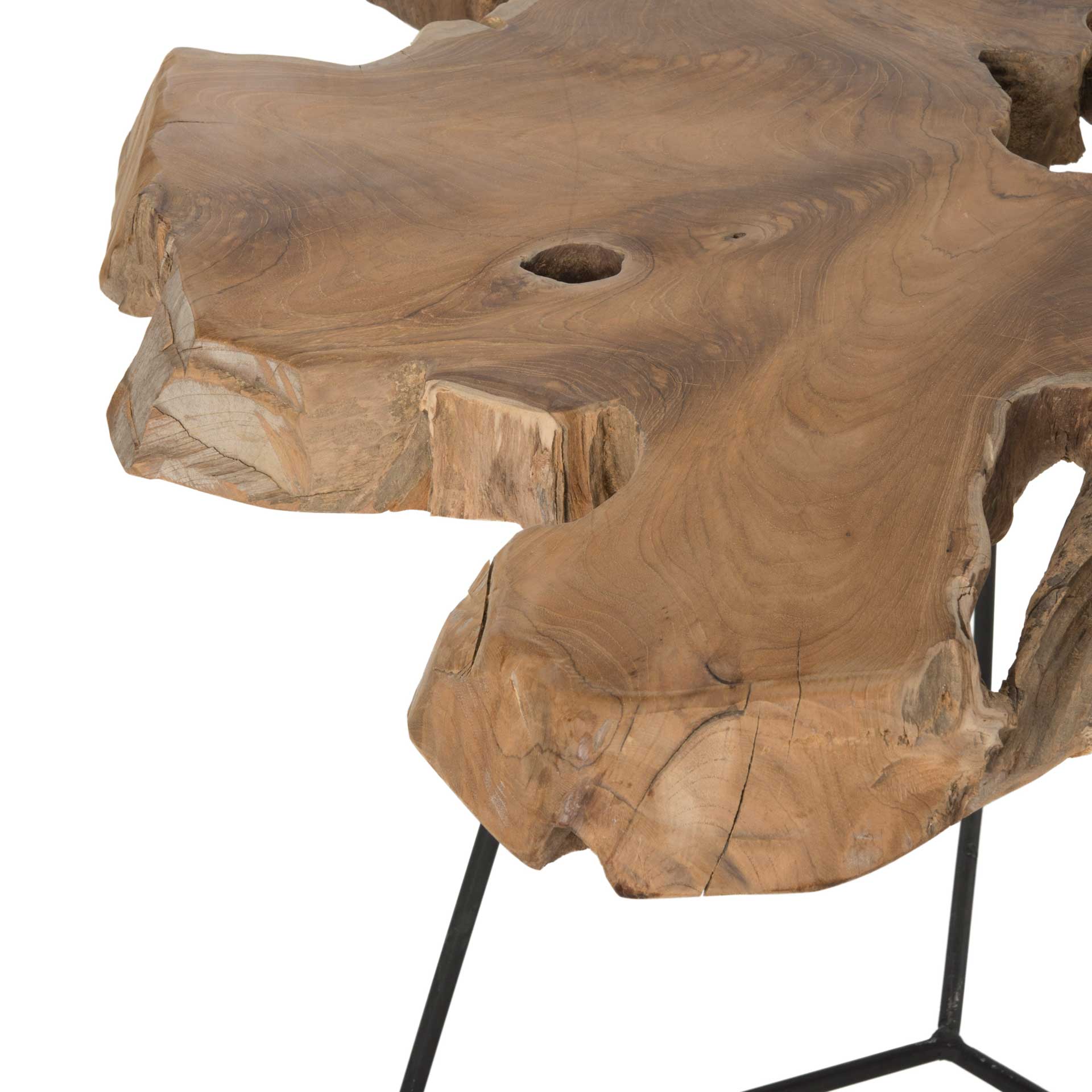 Baronet Coffee Table Natural/Black - Image 2