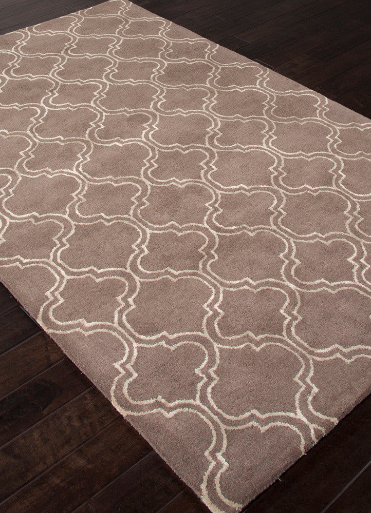 Baroque Hampton Dark Gray/Antique White Area Rug - Image 2