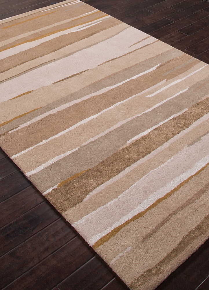 Baroque Parnami Greige/White Cap Gray Area Rug - Image 2