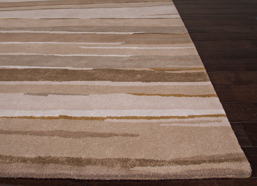 Baroque Parnami Greige/White Cap Gray Area Rug - Image 3