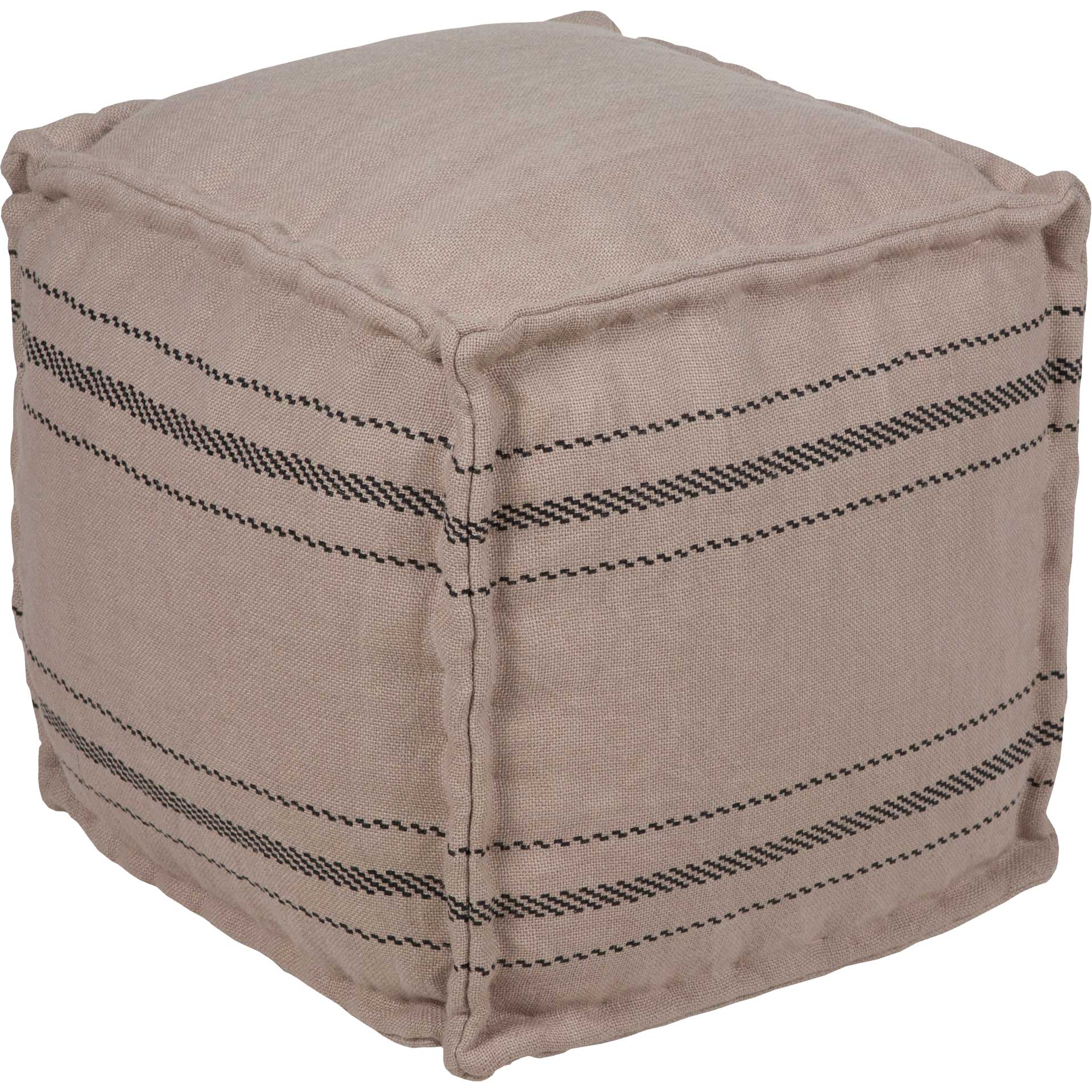 Barrett Pouf Khaki/Black - Image 2
