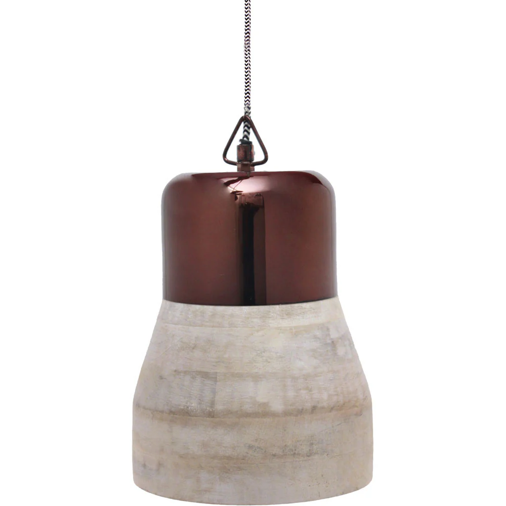 Bartholomew Pendant Lamp Cream - Image 2