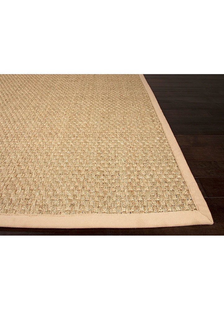 Basket Weave Basket Safari/Warm Sand Area Rug - Image 3