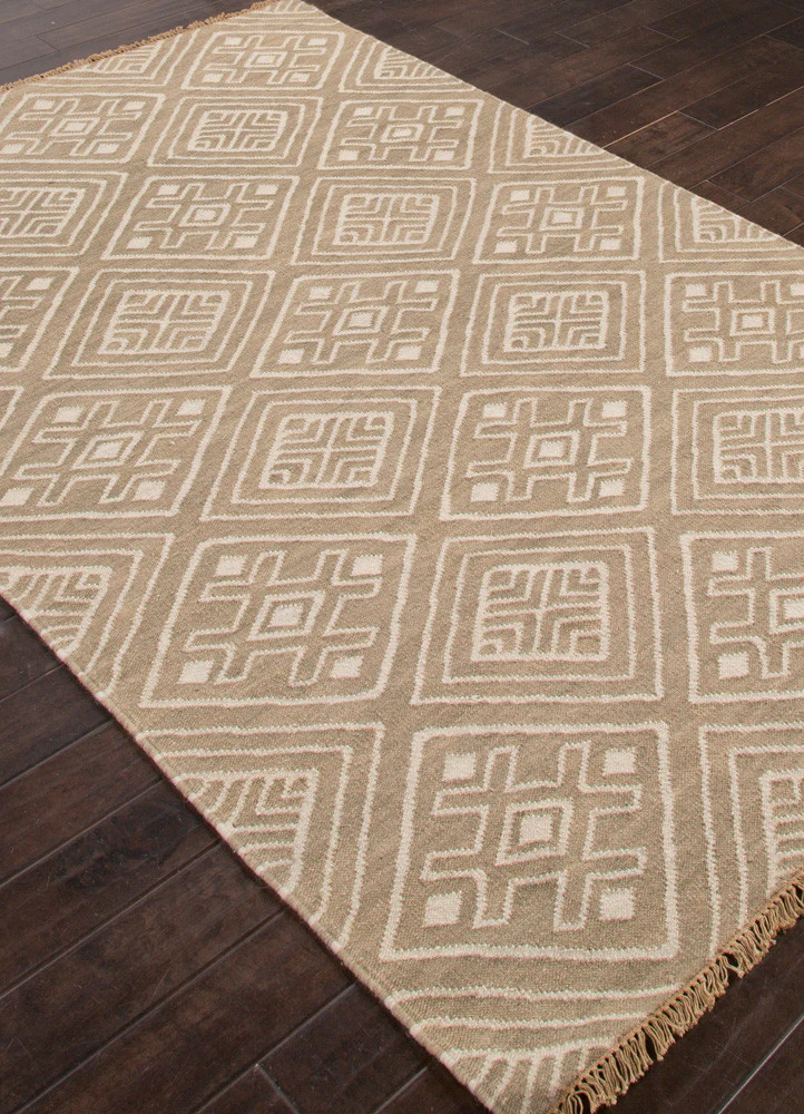 Batik Miao Metal Gray/Floral White Area Rug - Image 2