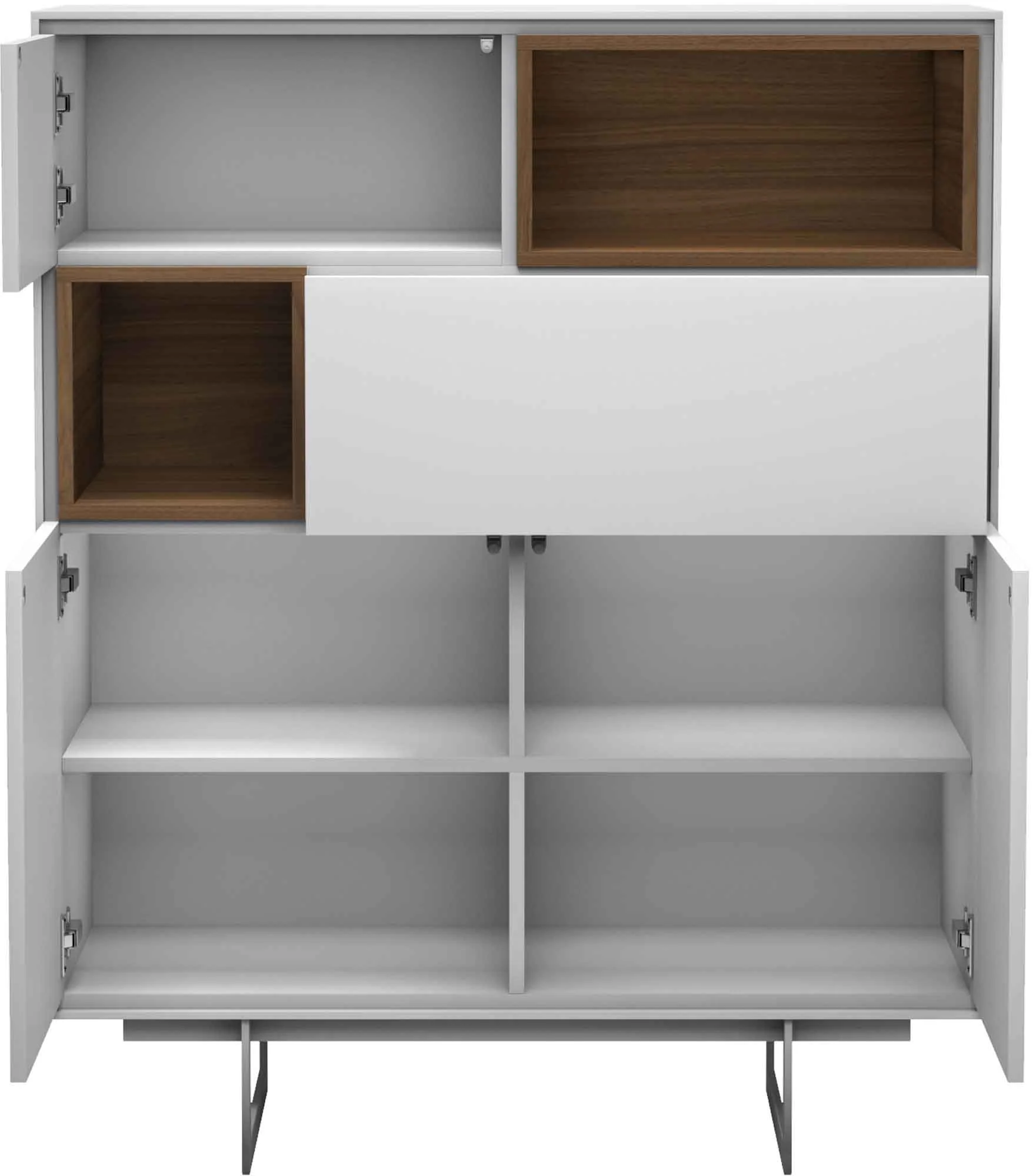 Baxter Highboard White Matte - Image 2