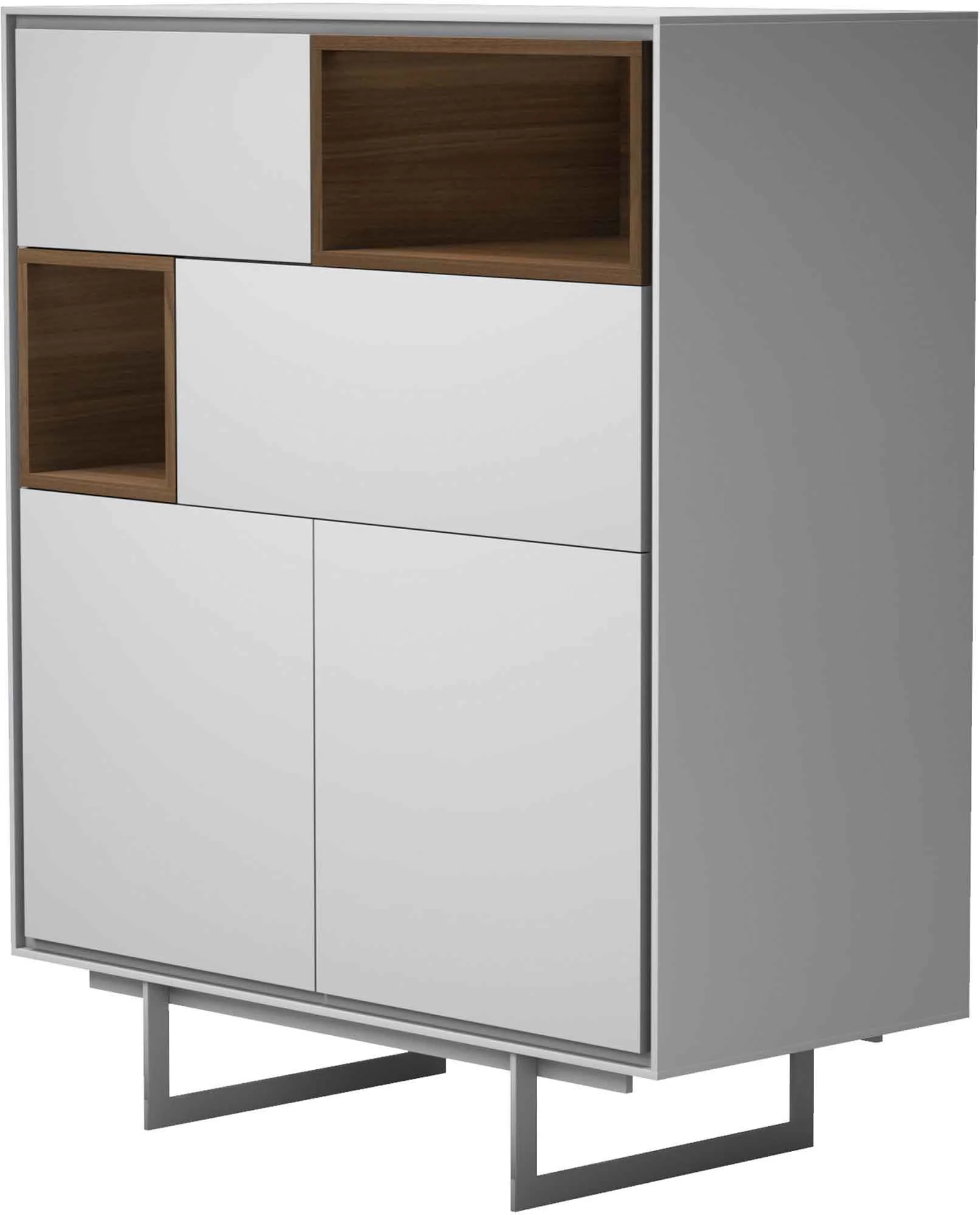 Baxter Highboard White Matte - Image 3