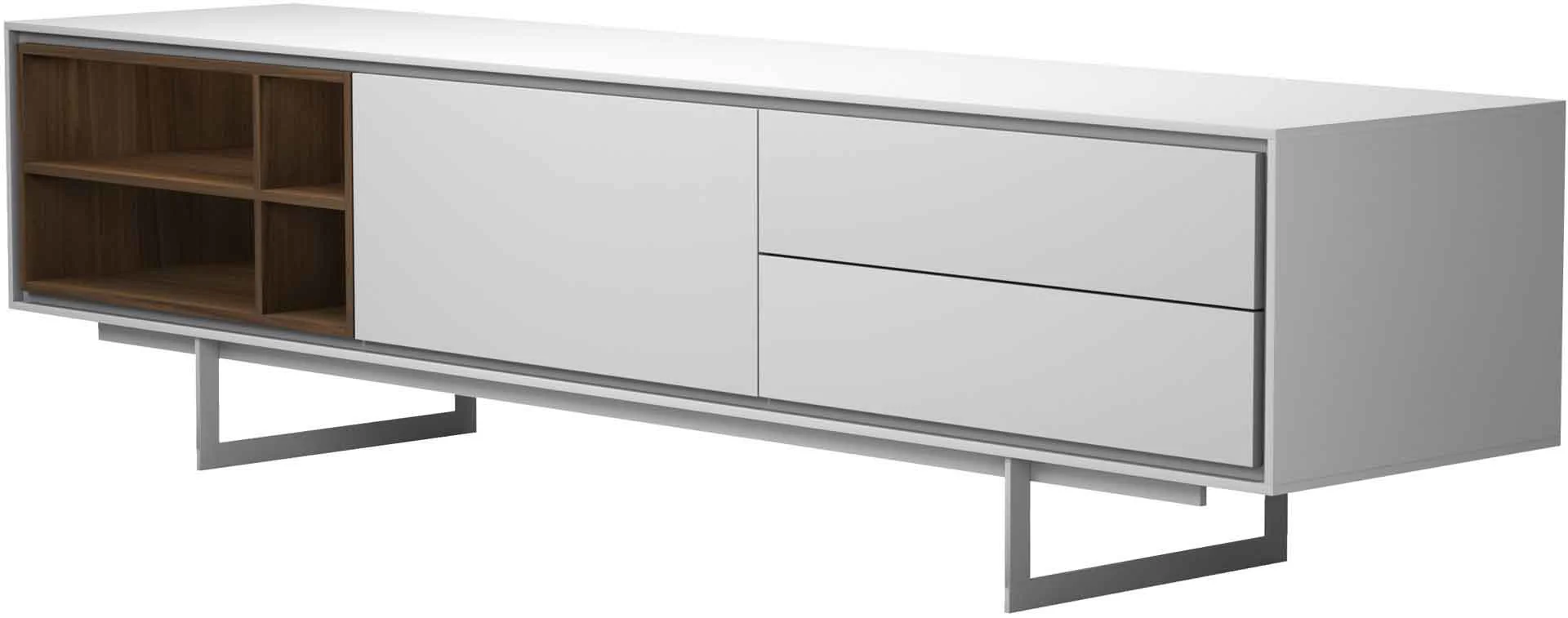 Baxter Media Cabinet White Matte - Image 3