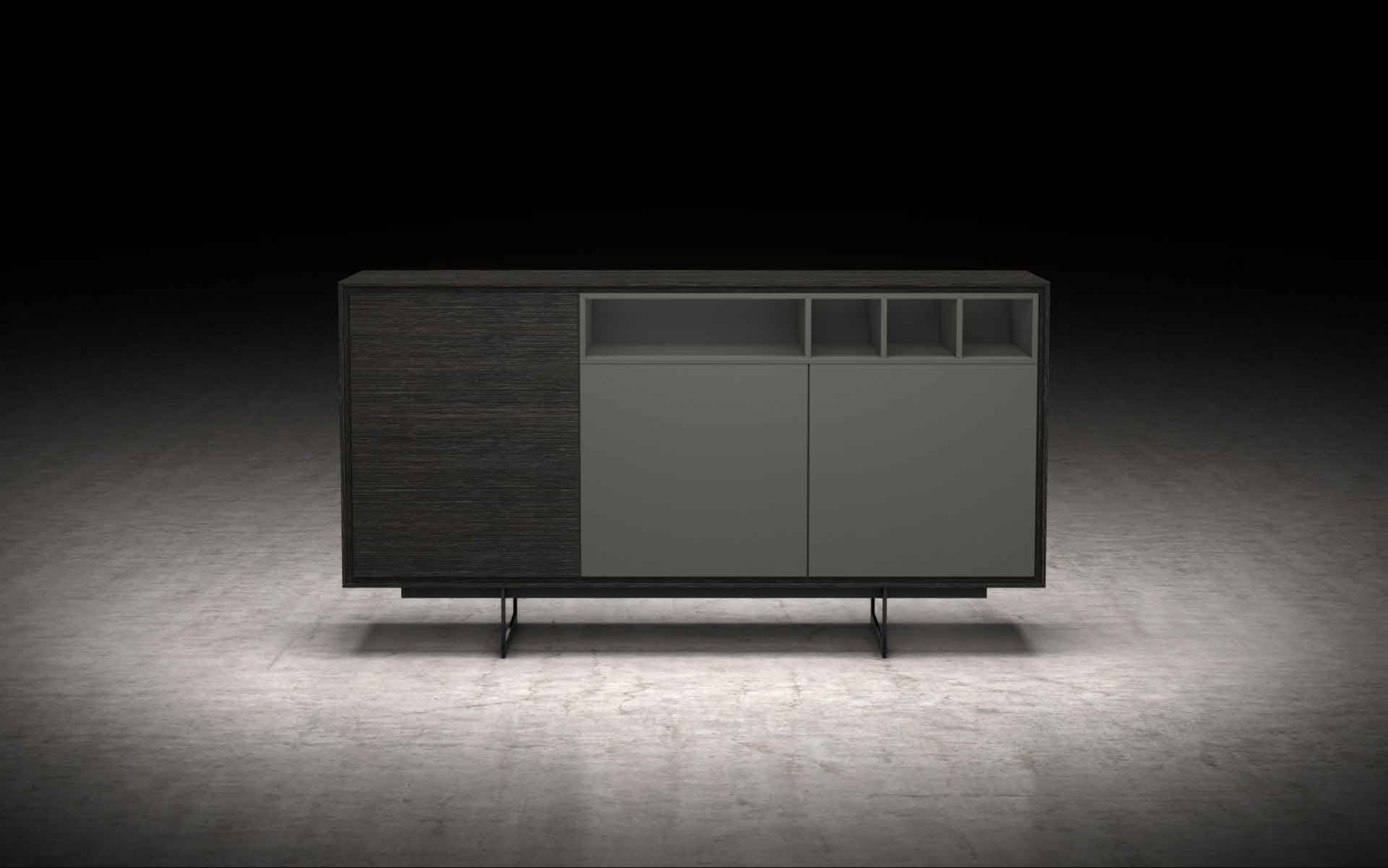 Baxter Sideboard Gray Oak - Image 4