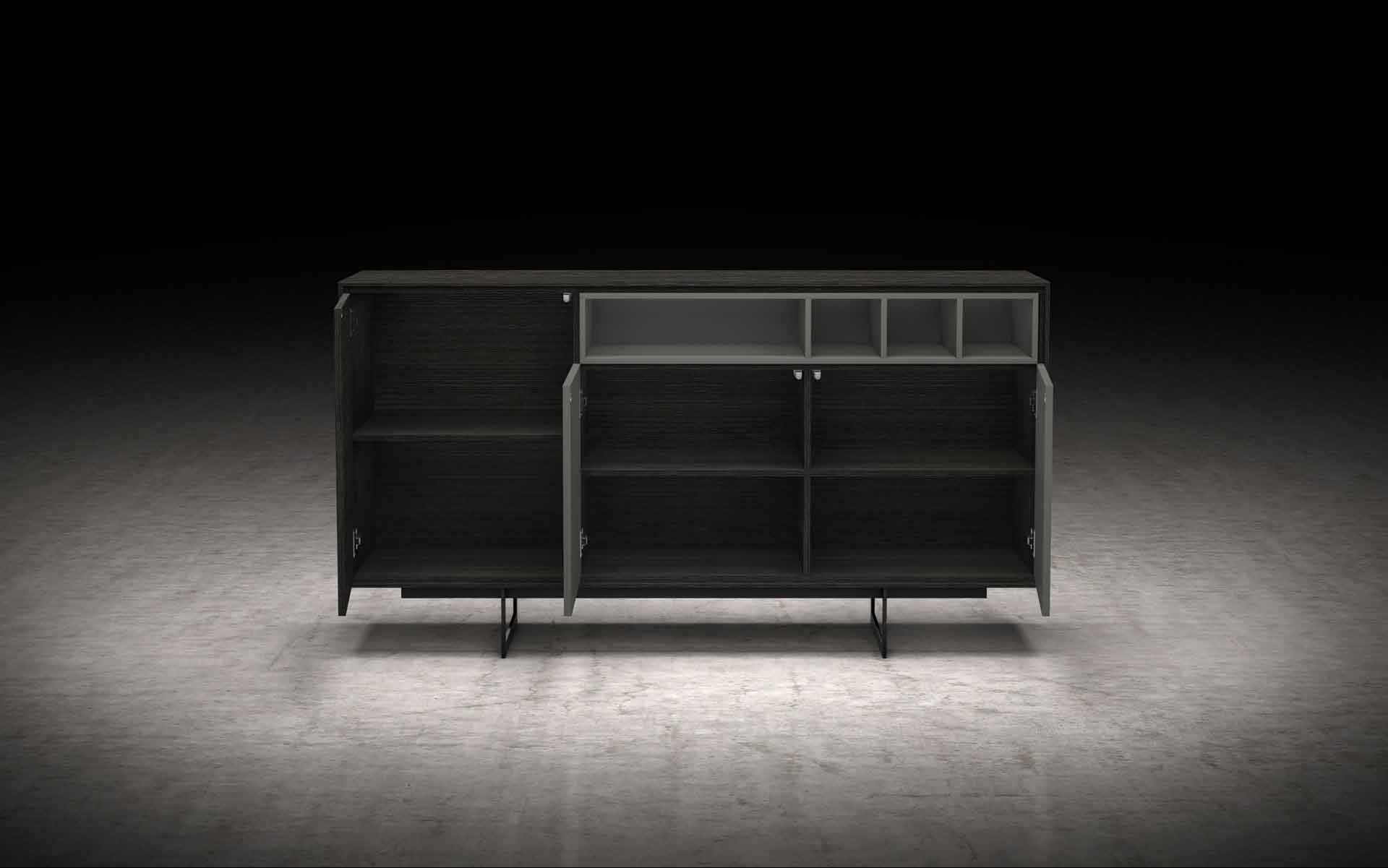 Baxter Sideboard Gray Oak - Image 5