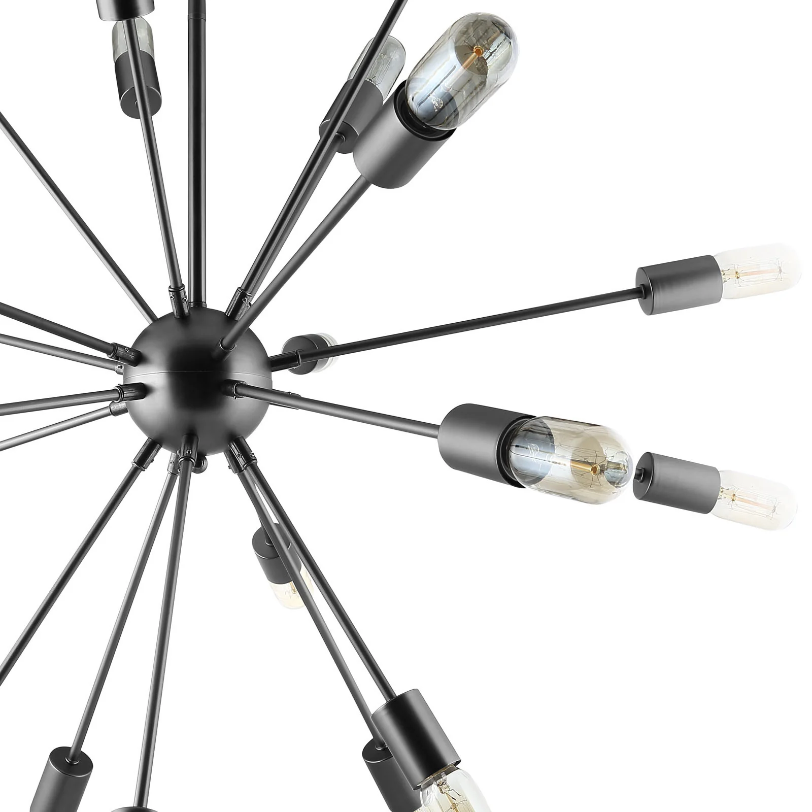 Bay Stainless Steel Chandelier Black - Image 3