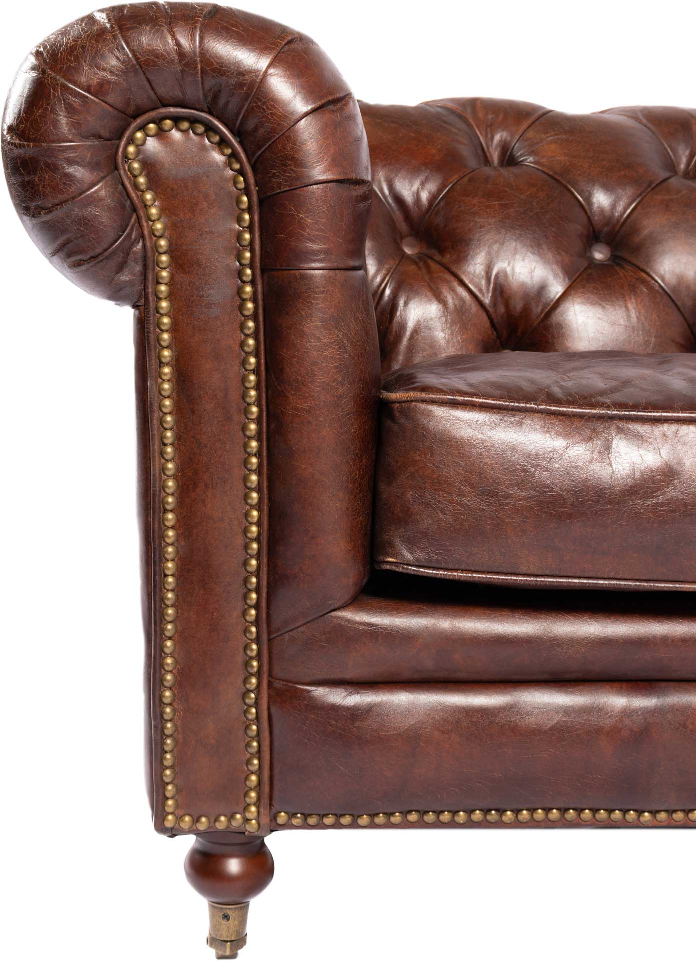 Bayard Sofa Brown - Image 4