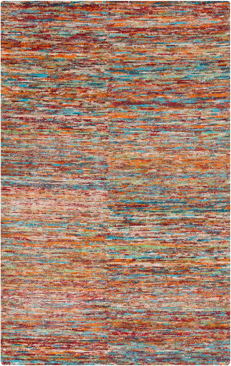 Bazaar Cherry/Burnt Orange Area Rug - Image 2