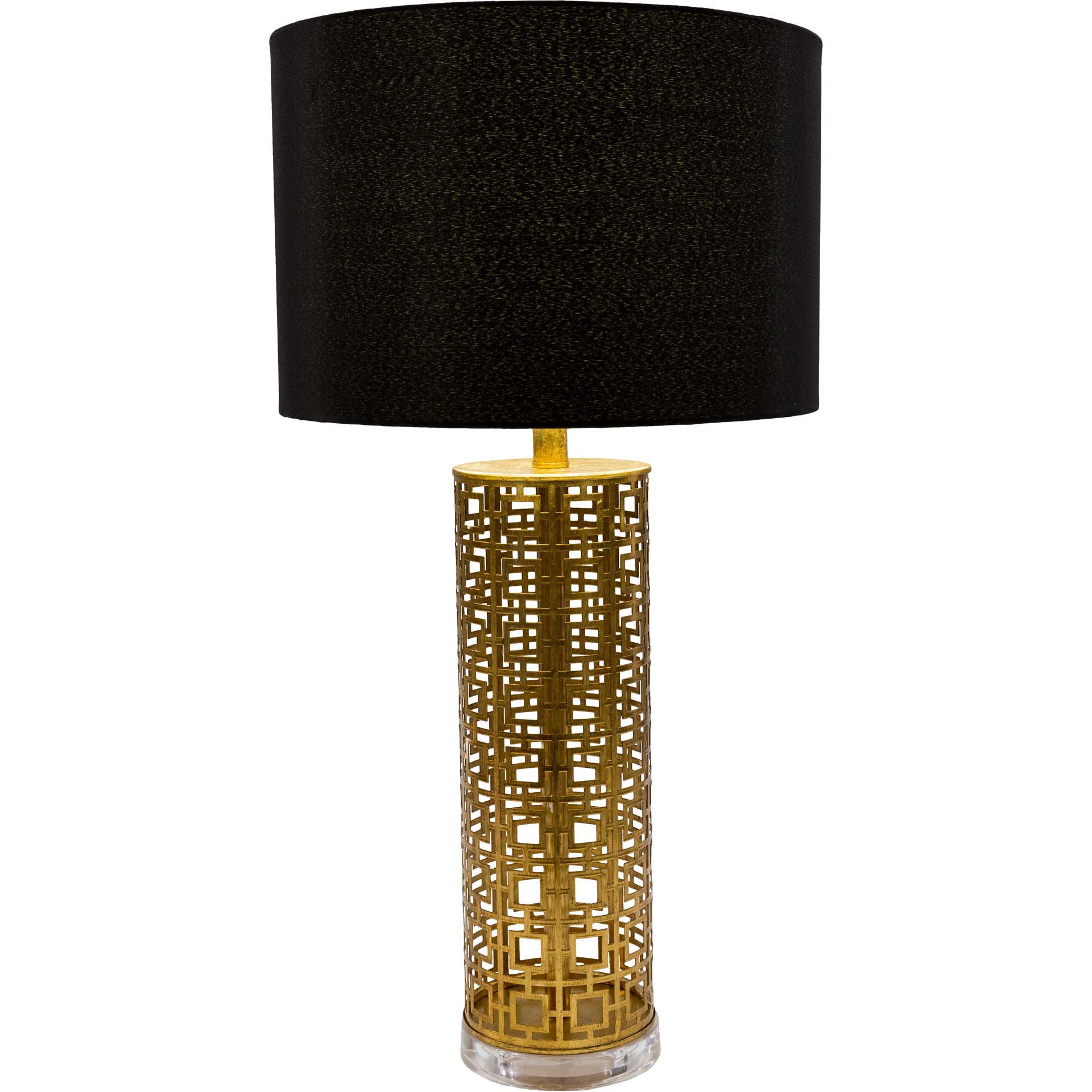Bean Table Lamp Black/Gold - Image 2