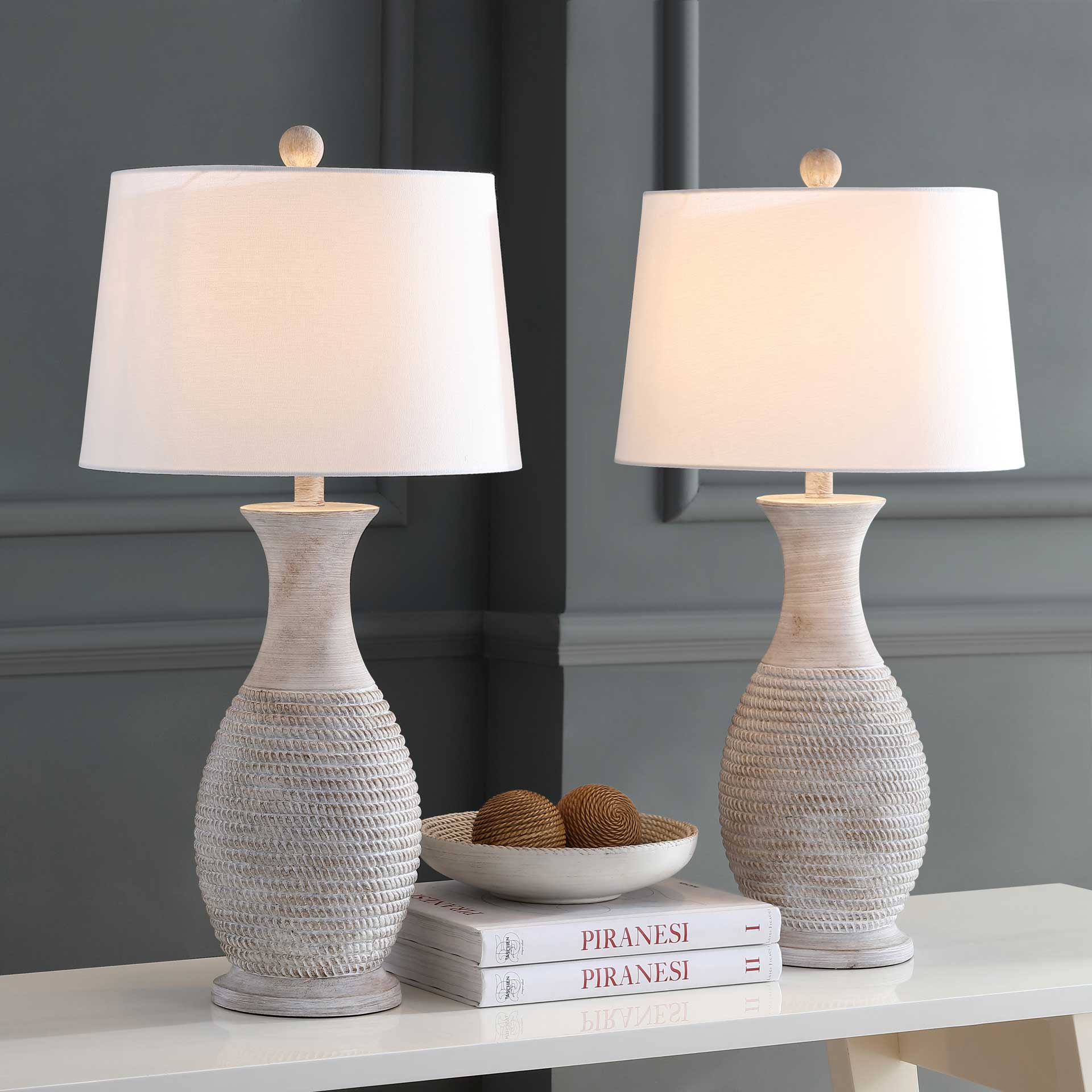 Becker Table Lamp Gray (Set of 2) - Image 4
