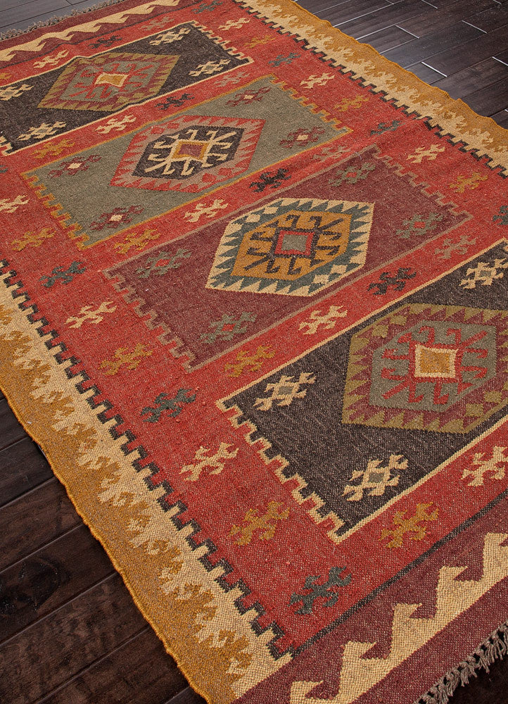Bedouin Amman Red Area Rug - Image 2