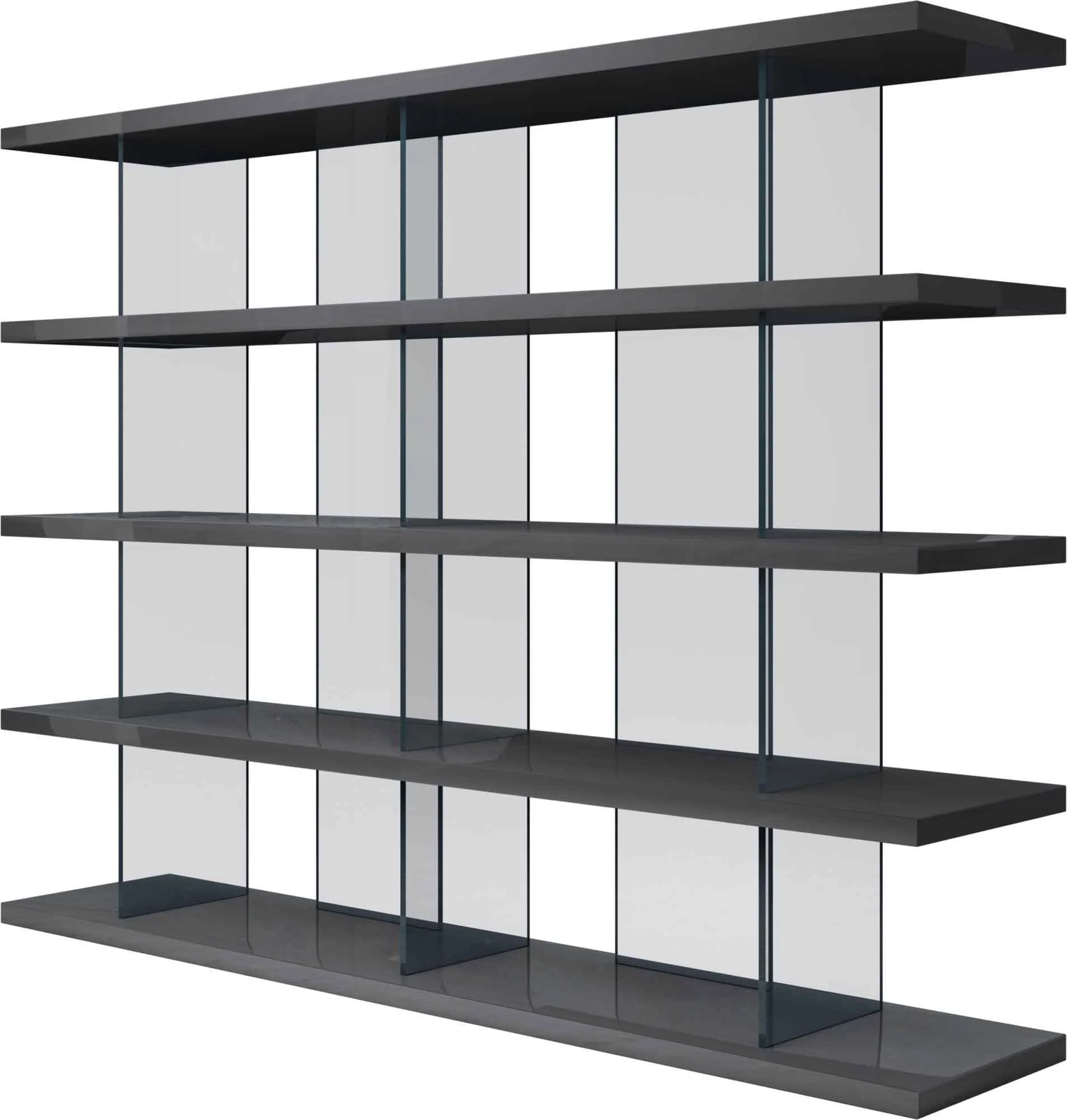 Beekman Bookcase Asphalt Lacquer - Image 2
