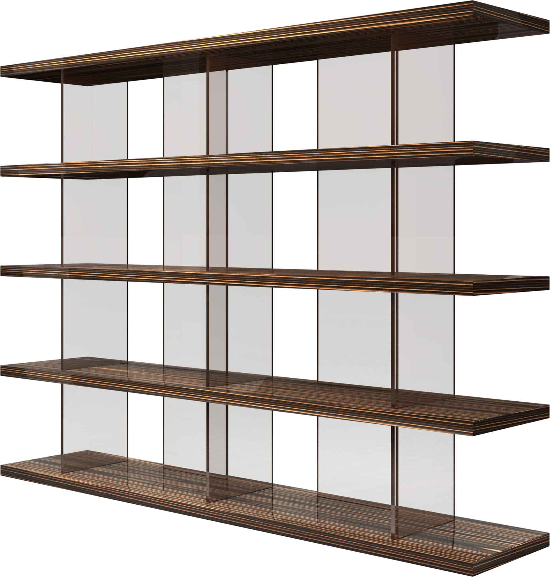 Beekman Bookcase Cathedral Ebony Lacquer - Image 2