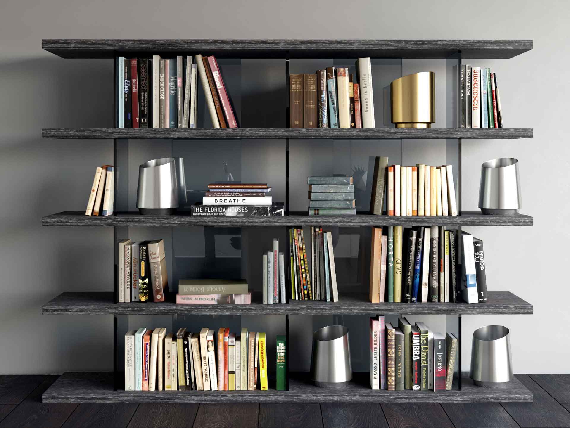 Beekman Bookcase Gray Oak - Image 3