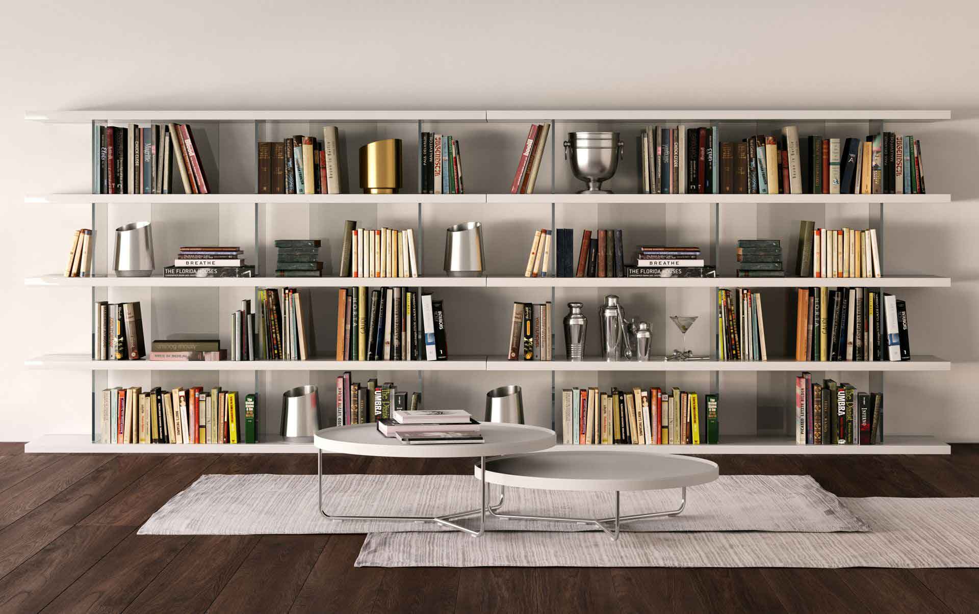 Beekman Bookcase White Lacquer - Image 3