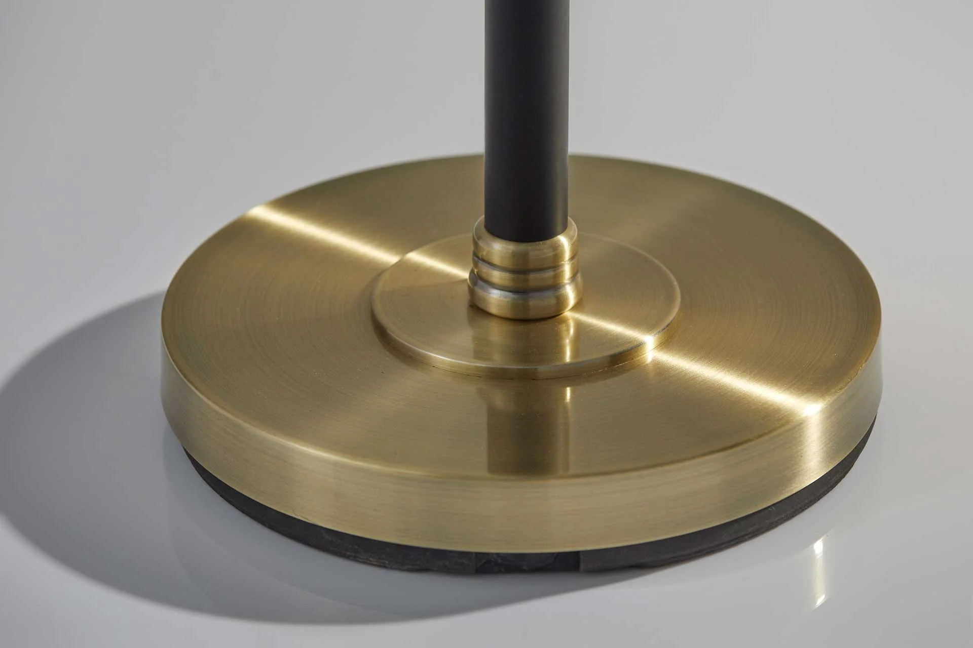 Begles Torchiere Black/Antique Brass - Image 5