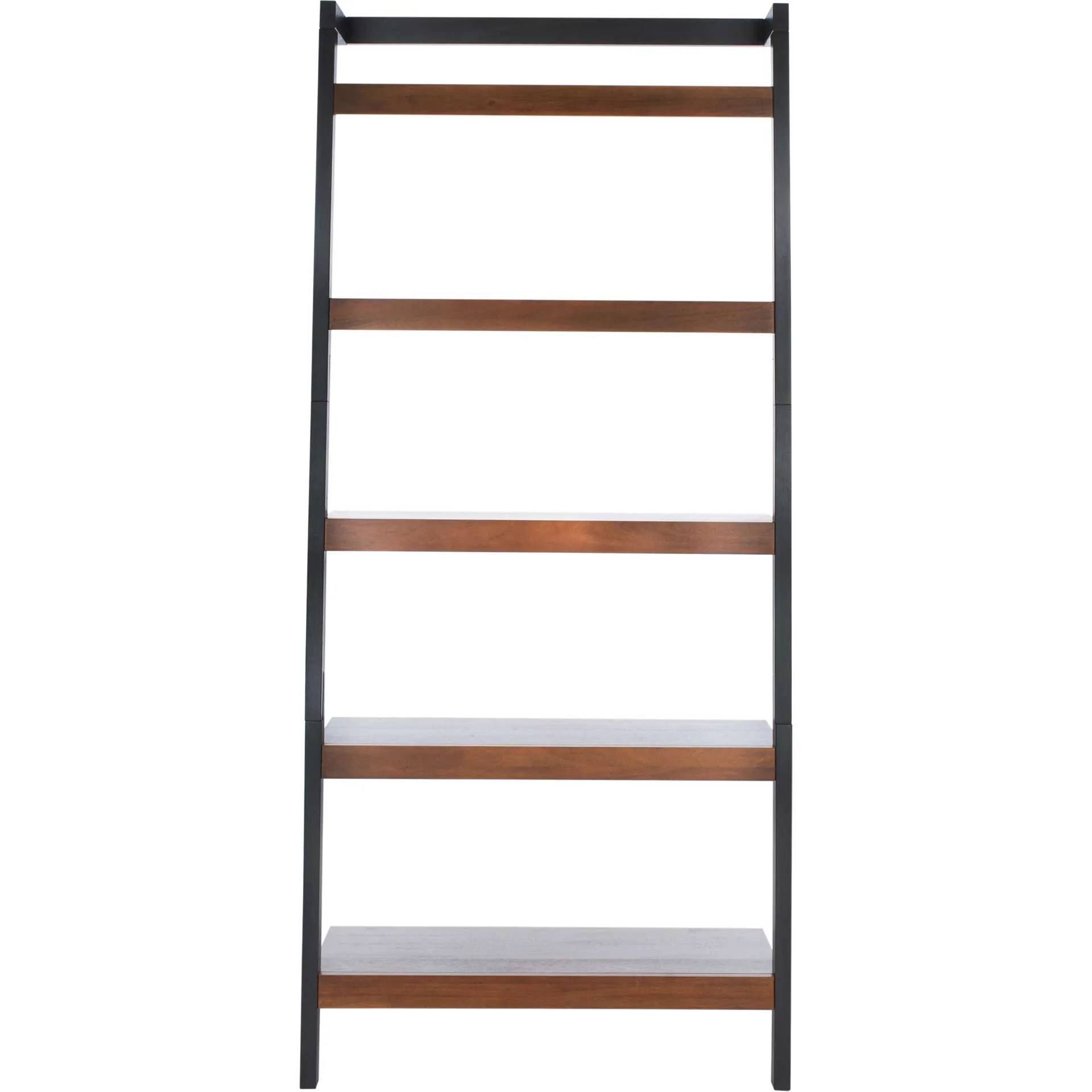 Belami 5 Tier Leaning Etagere Honey Brown/Charcoal - Image 2