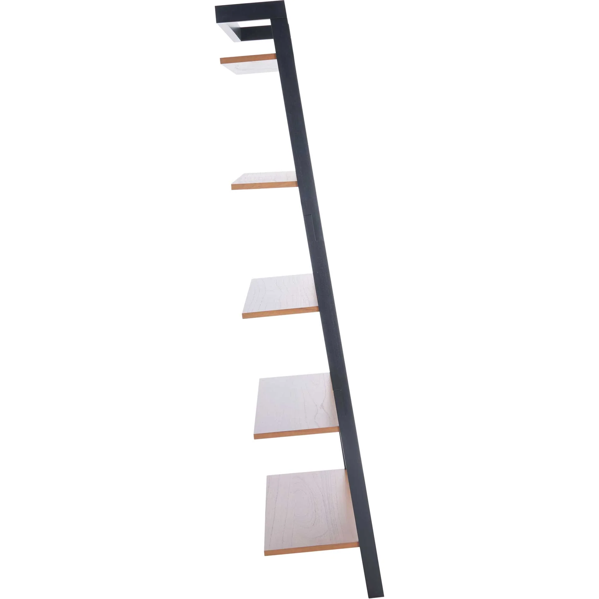 Belami 5 Tier Leaning Etagere Natural/Charcoal - Image 3