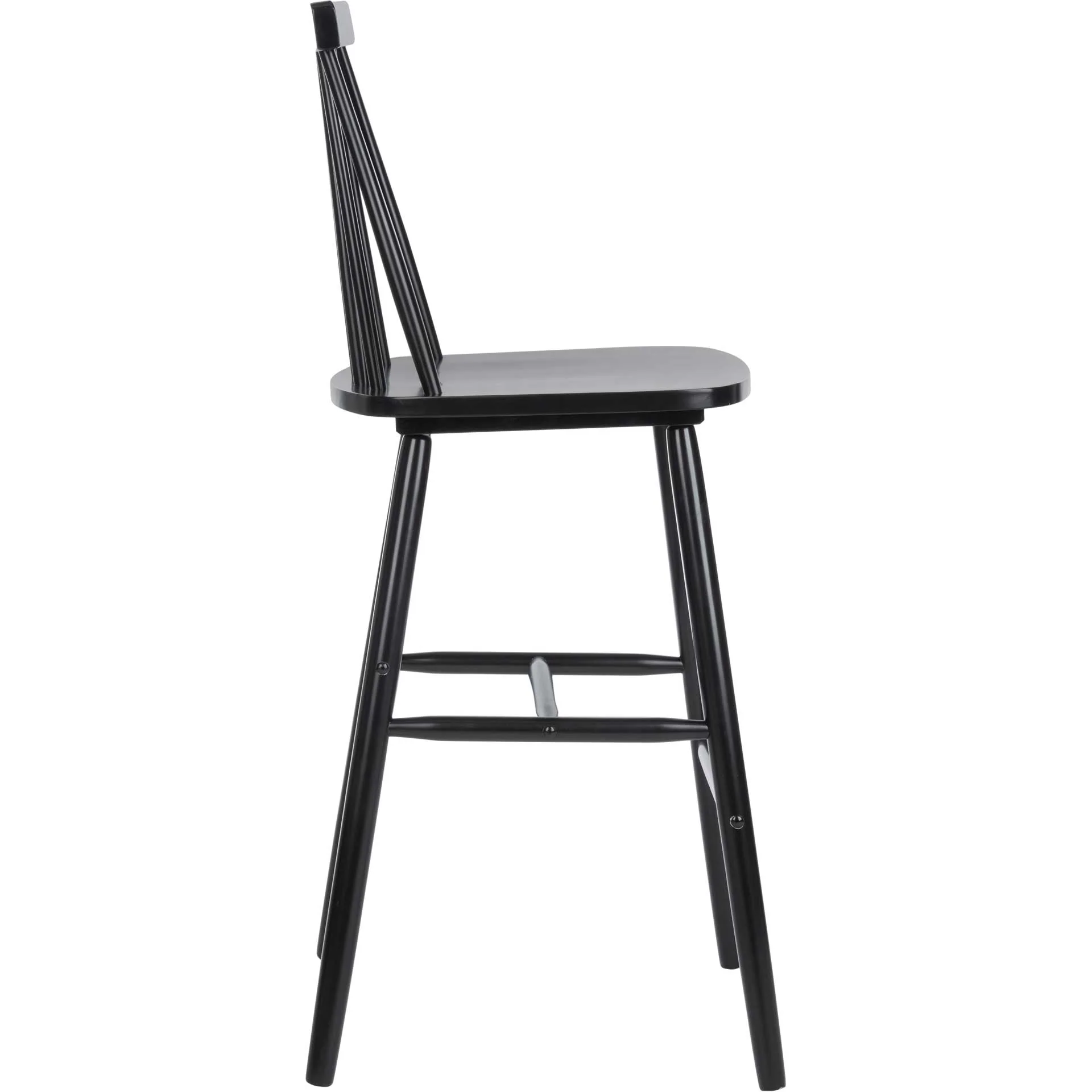 Belford Bar Stool Black (Set of 2) - Image 4