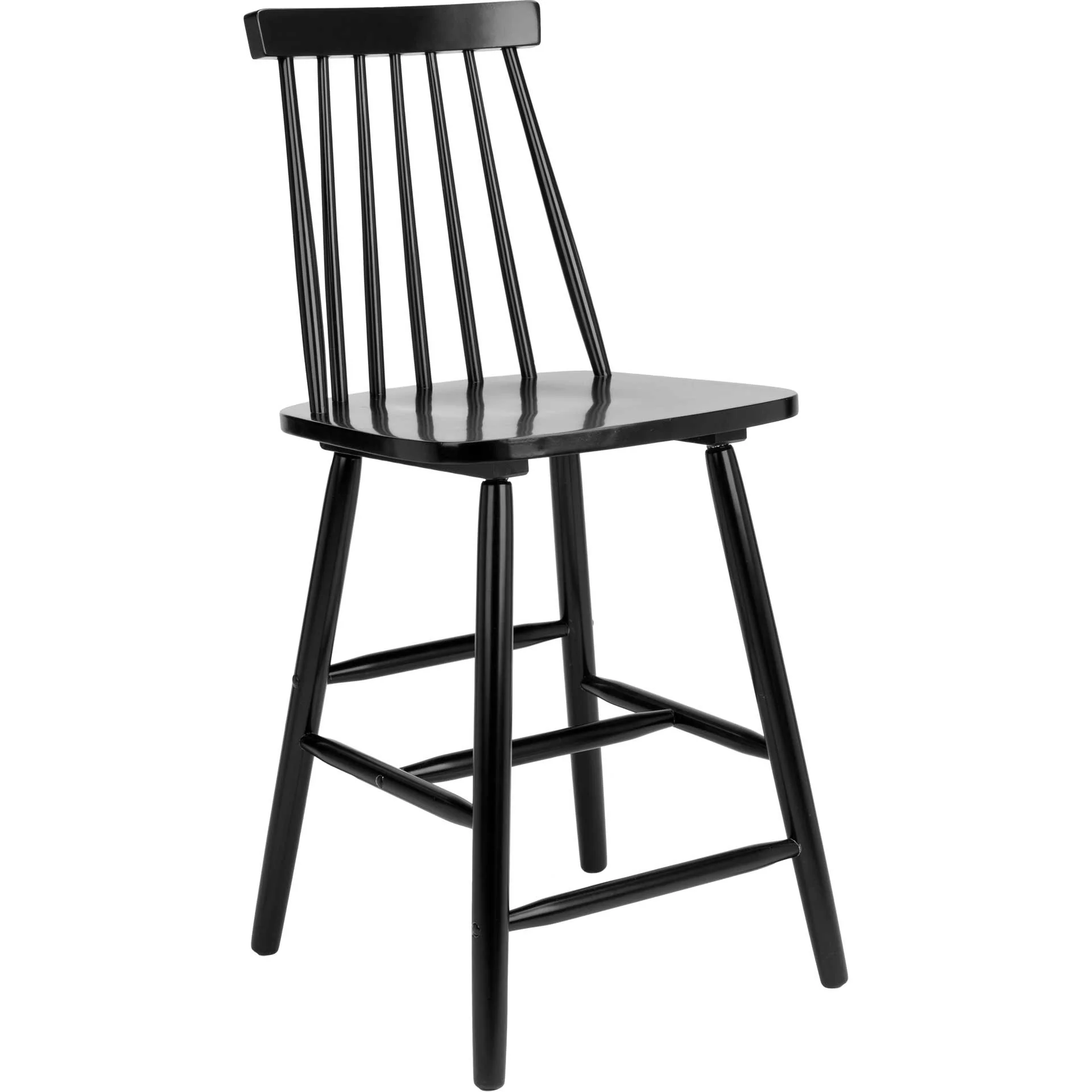 Belford Bar Stool Black (Set of 2) - Image 7