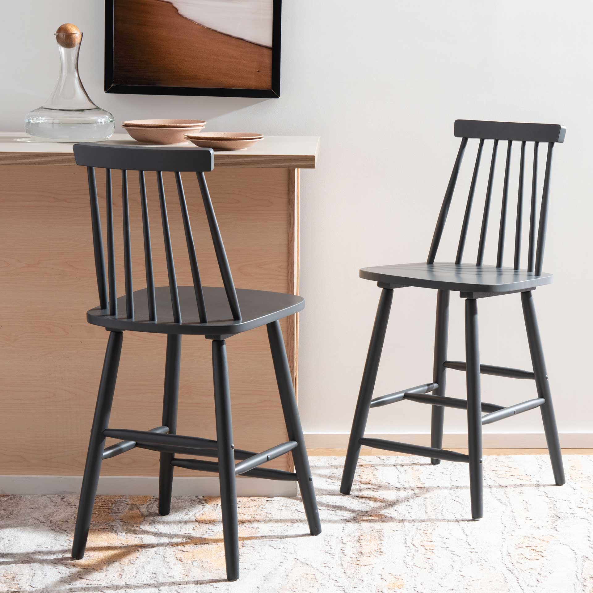 Belford Bar Stool Gray (Set of 2) - Image 19