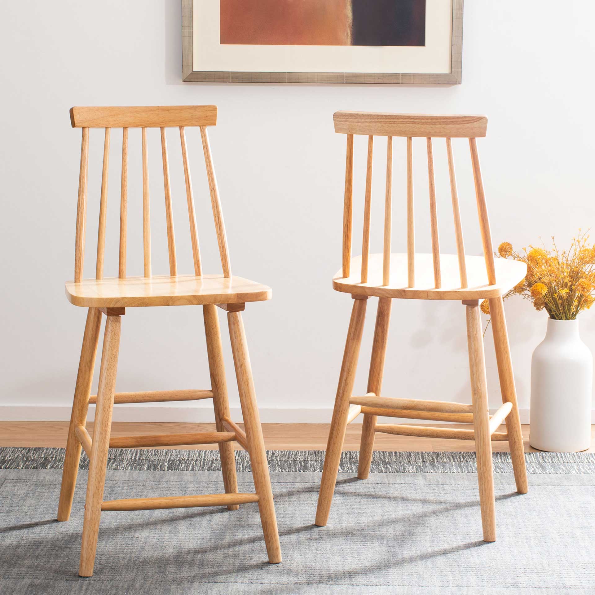 Belford Bar Stool Natural (Set of 2) - Image 15