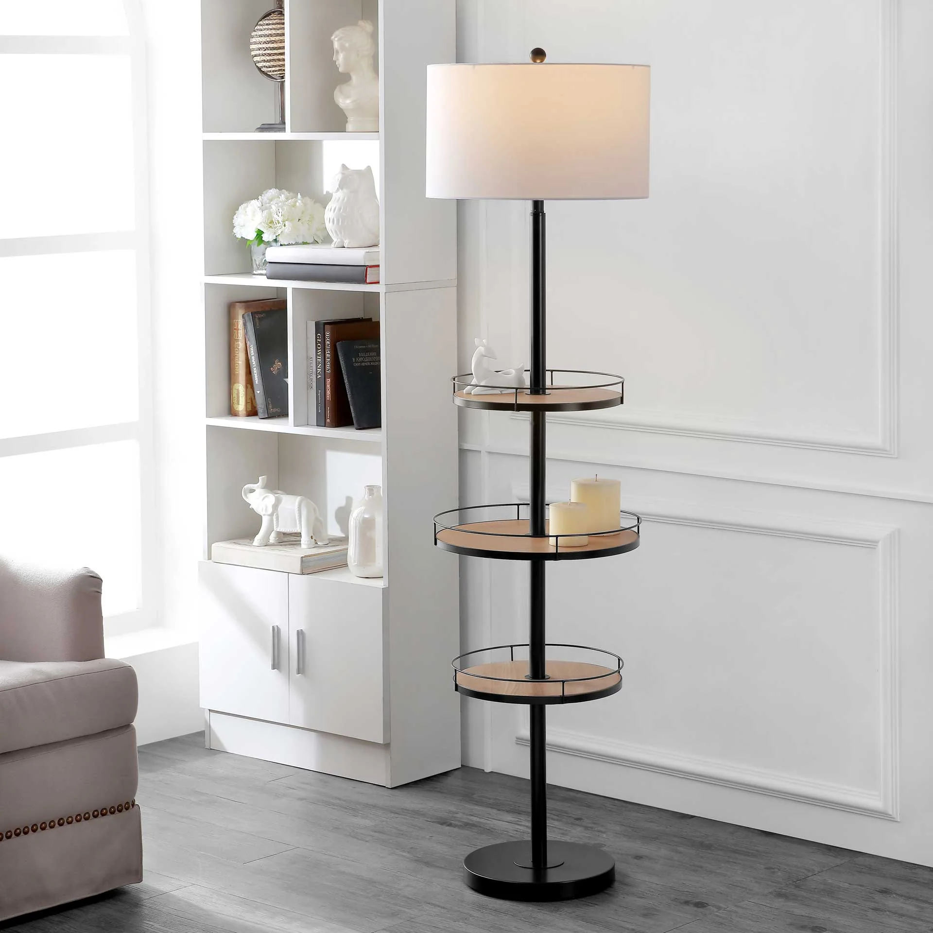 Belford Floor Lamp Matte Black - Image 4