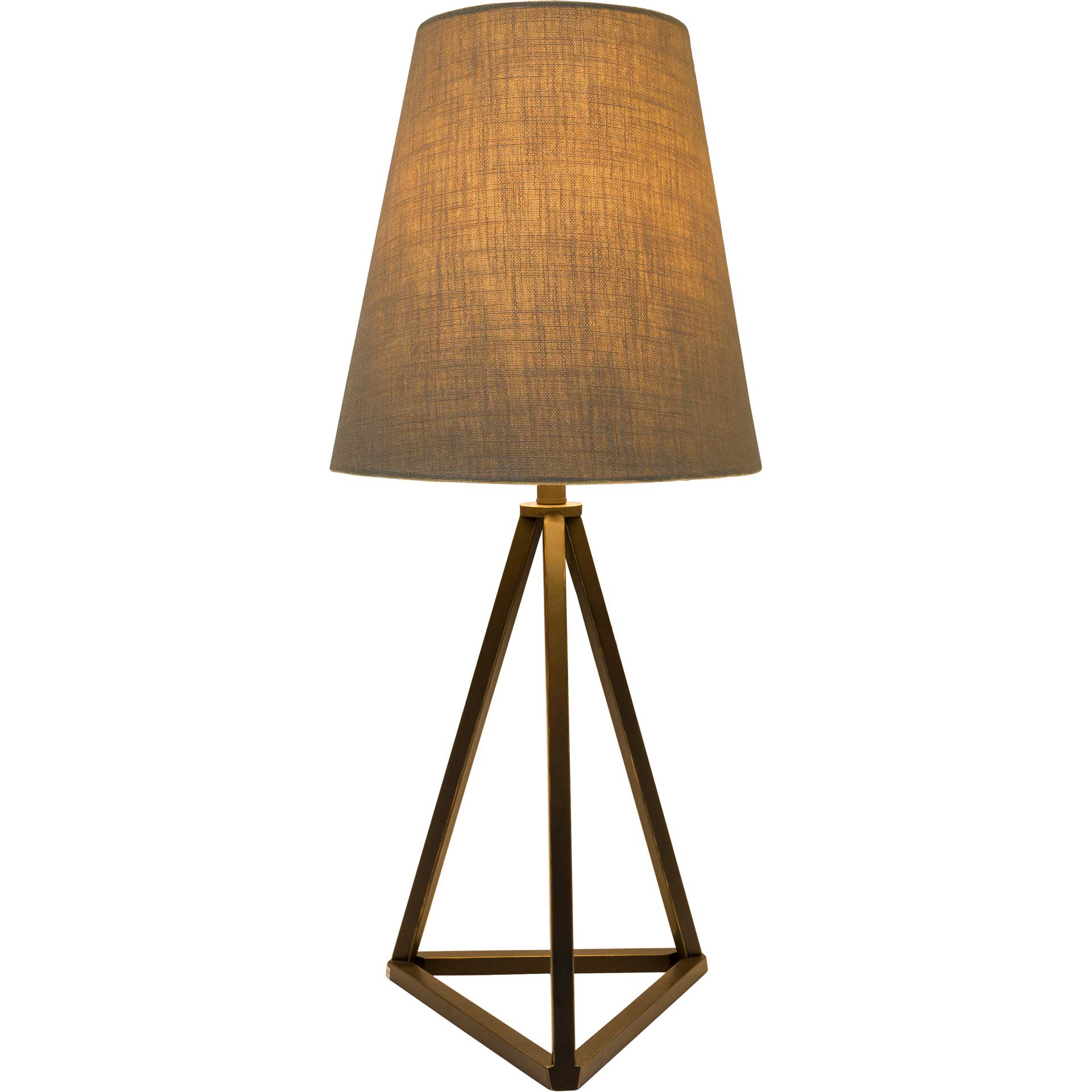 Bella Table Lamp Khaki/Natural - Image 2