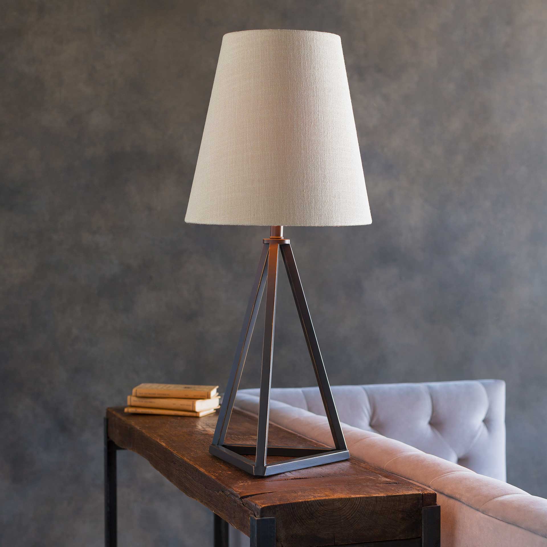 Bella Table Lamp Khaki/Natural - Image 7