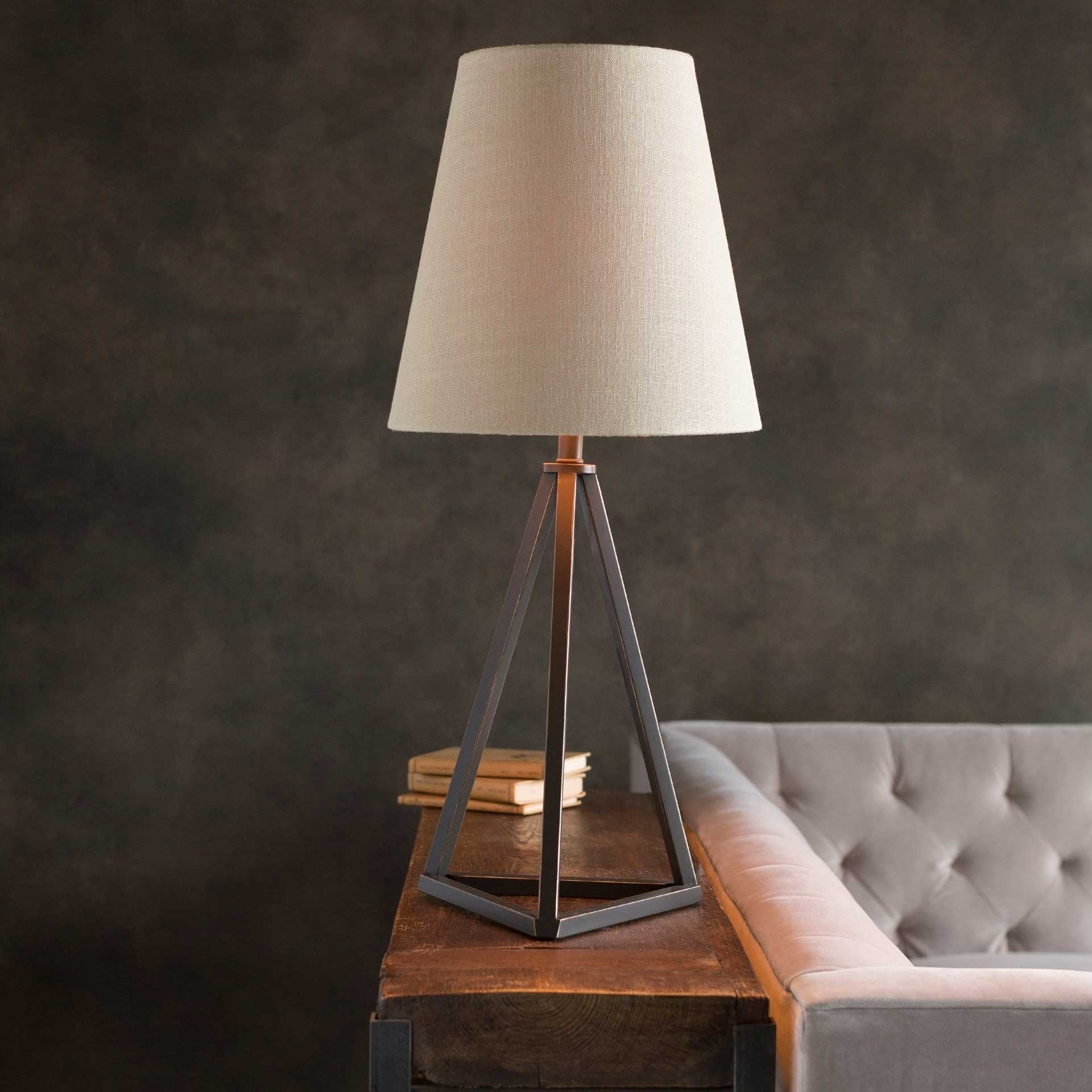 Bella Table Lamp Khaki/Natural - Image 8