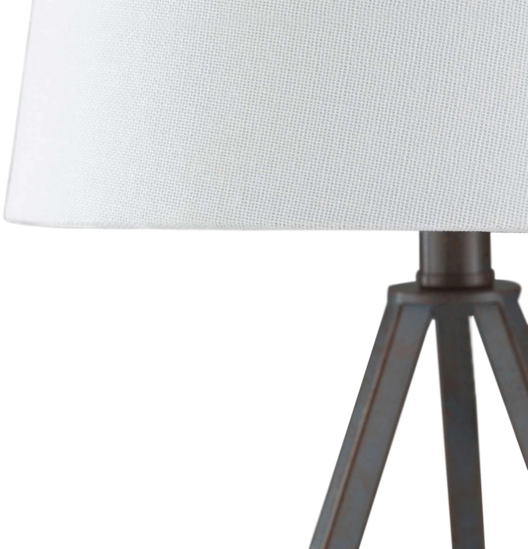 Bella Table Lamp White/Black - Image 2