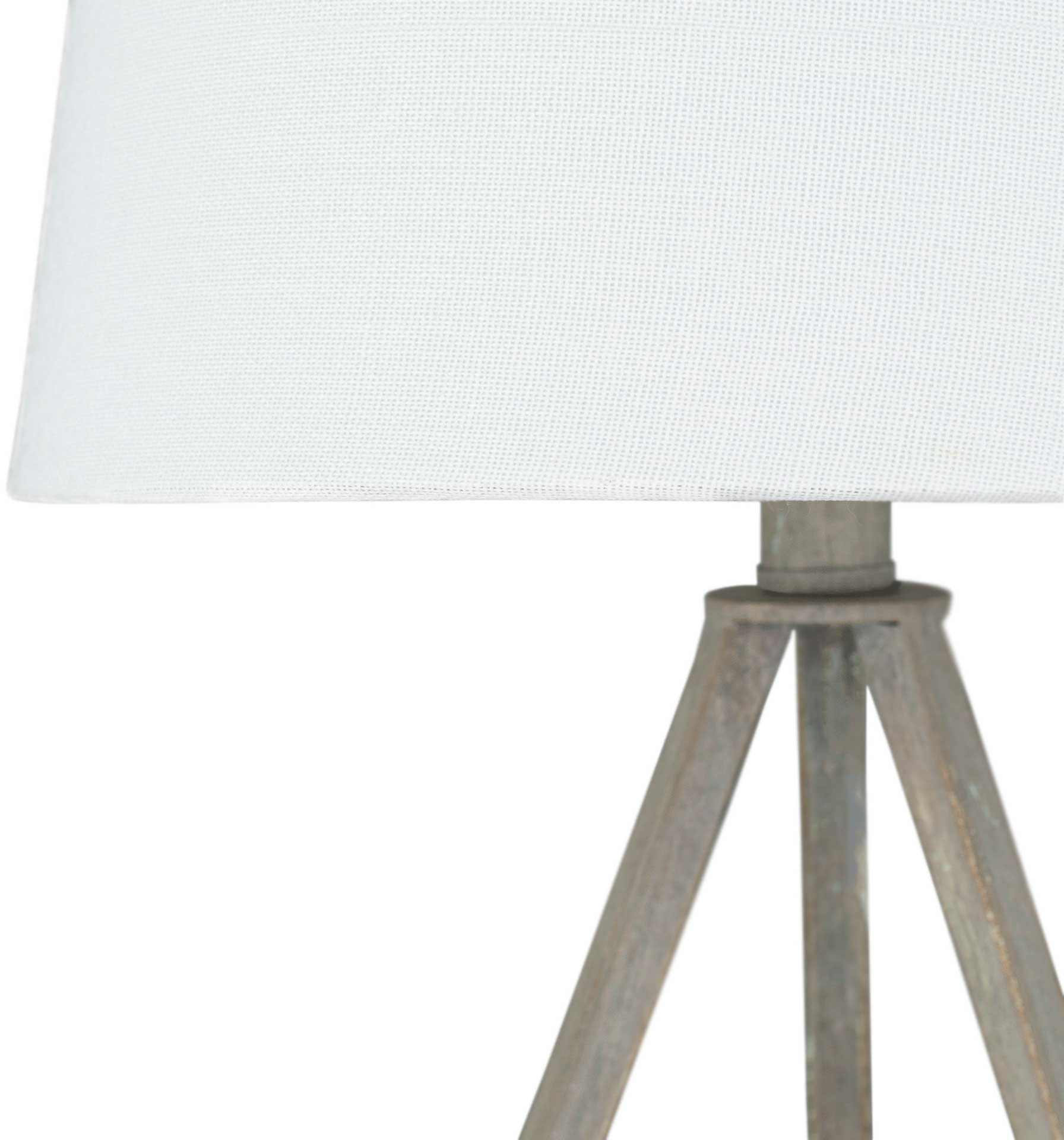 Bella Table Lamp White/Gray - Image 2