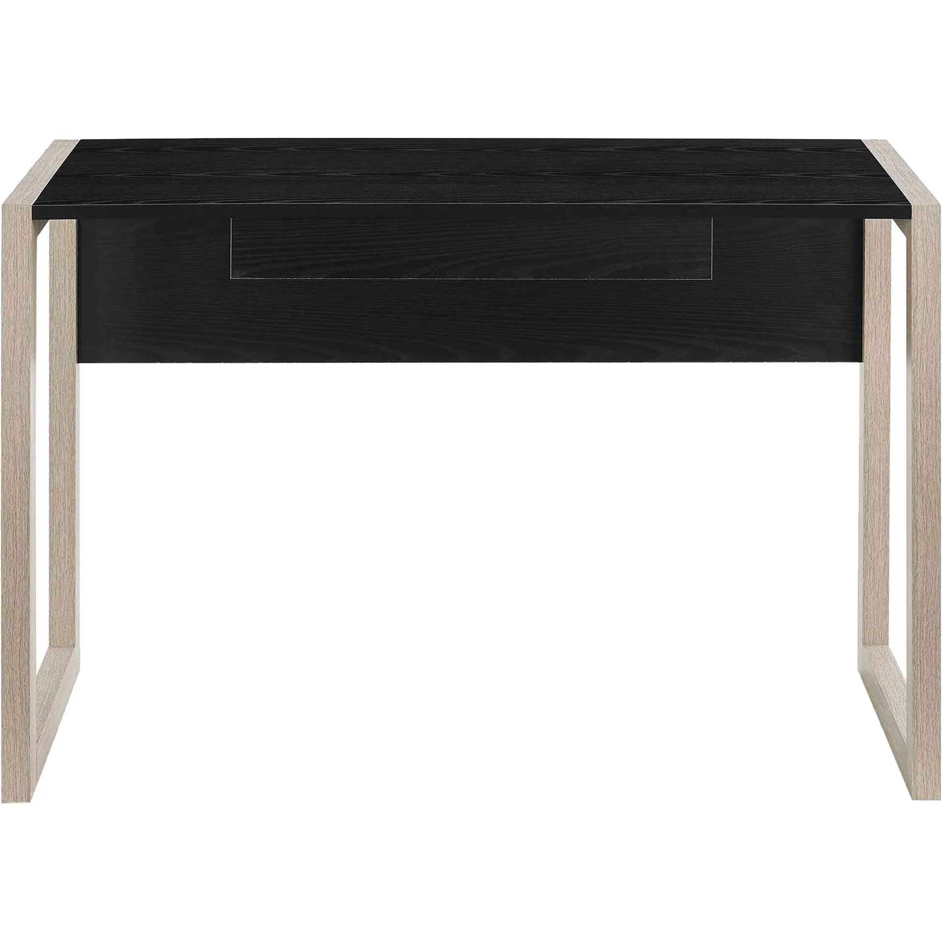 Bella Wood Writing Desk Natural Black - Image 2