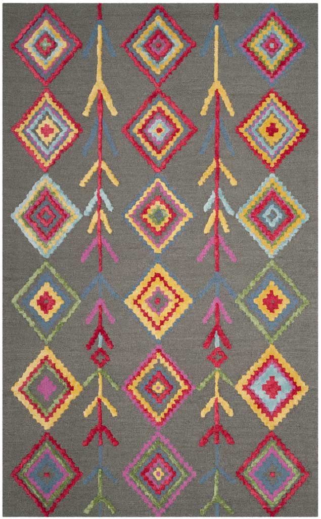 Bellagio Dark Gray/Multi Area Rug - Image 2