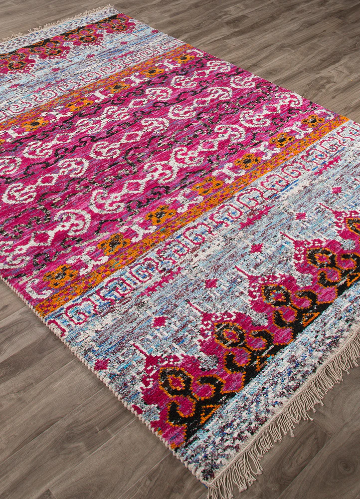 Belmar San Marino Persian Red/Light Gray Area Rug - Image 2