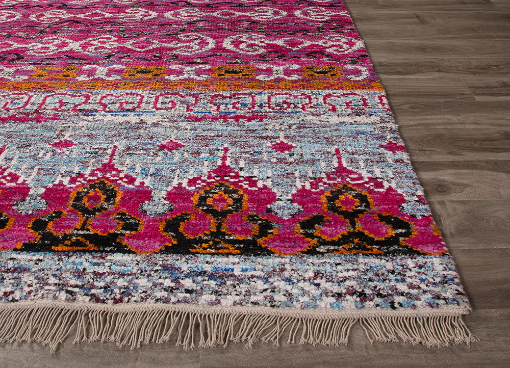 Belmar San Marino Persian Red/Light Gray Area Rug - Image 3