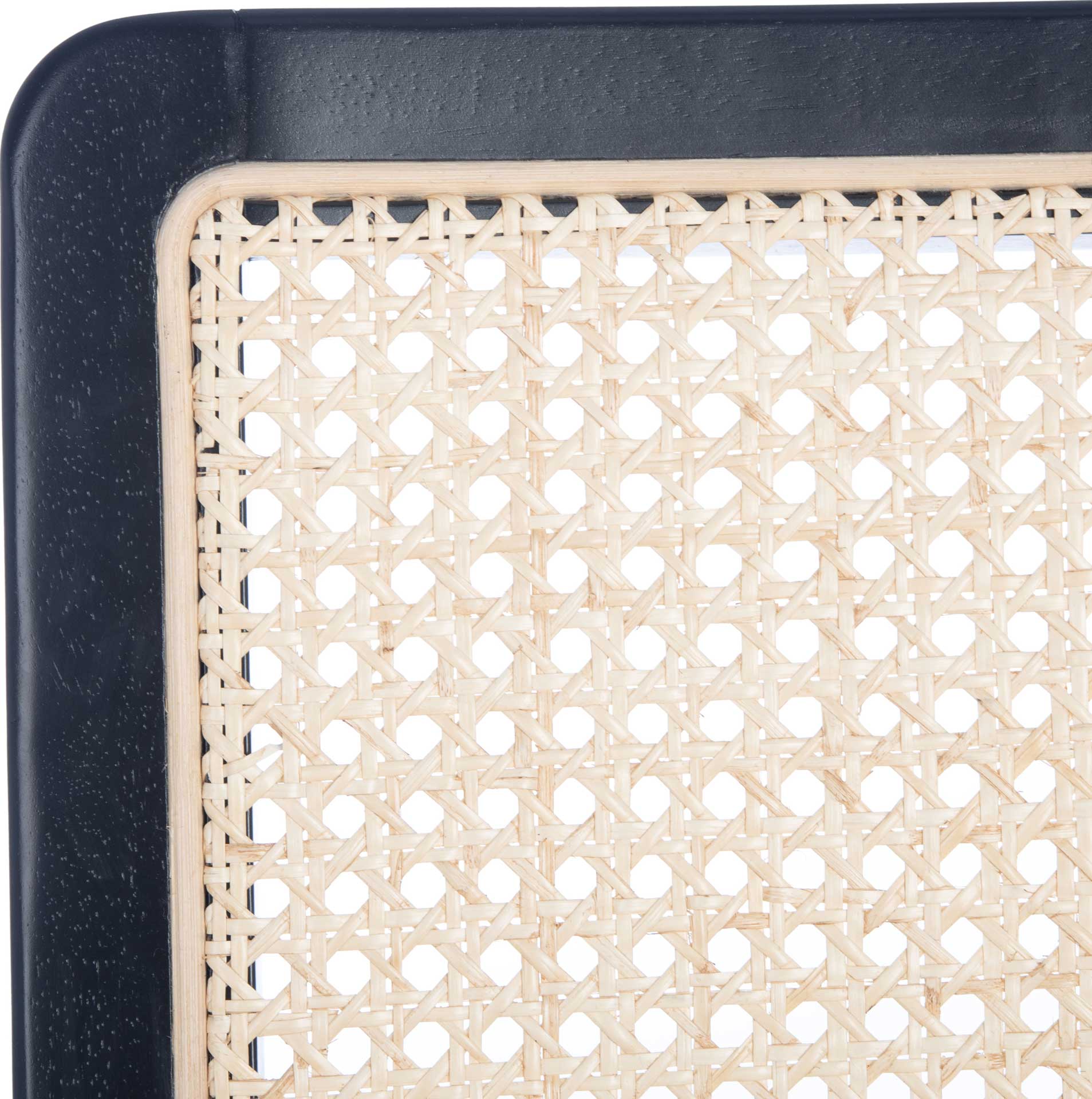 Belomy Rattan Dining Chair Black/Natural (Set of 2) - Image 6