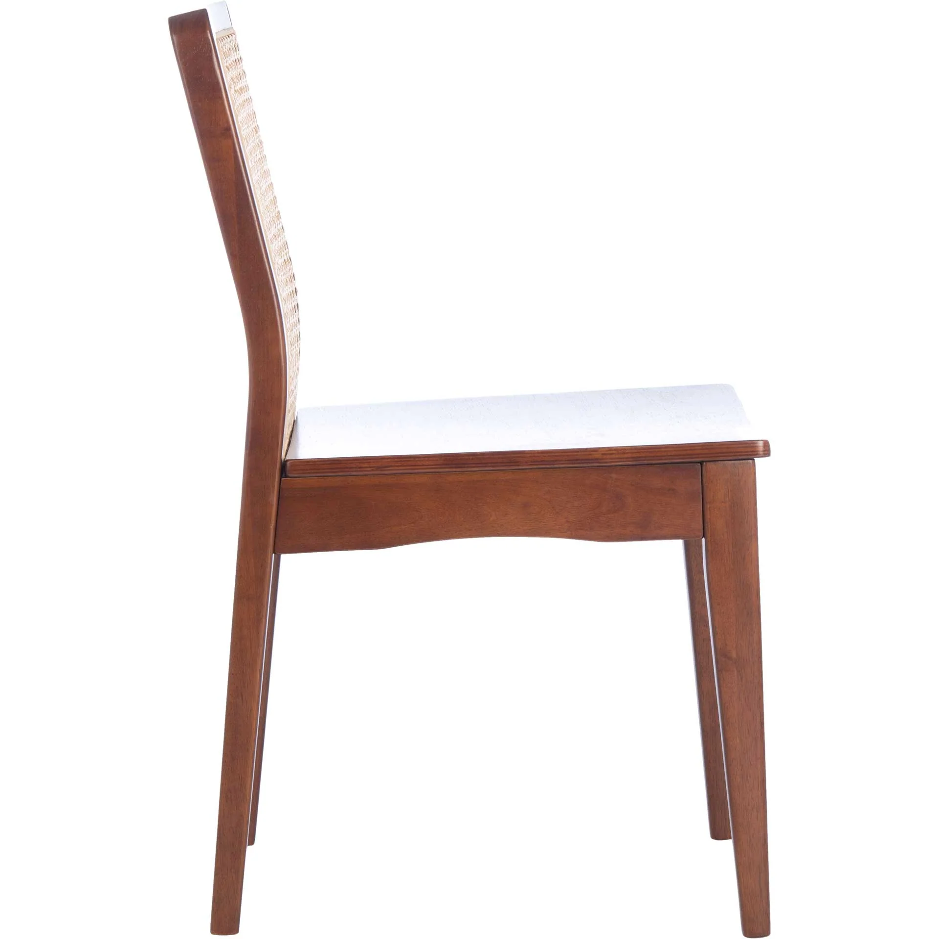 Belomy Rattan Dining Chair Dark Brown/Natural (Set of 2) - Image 4