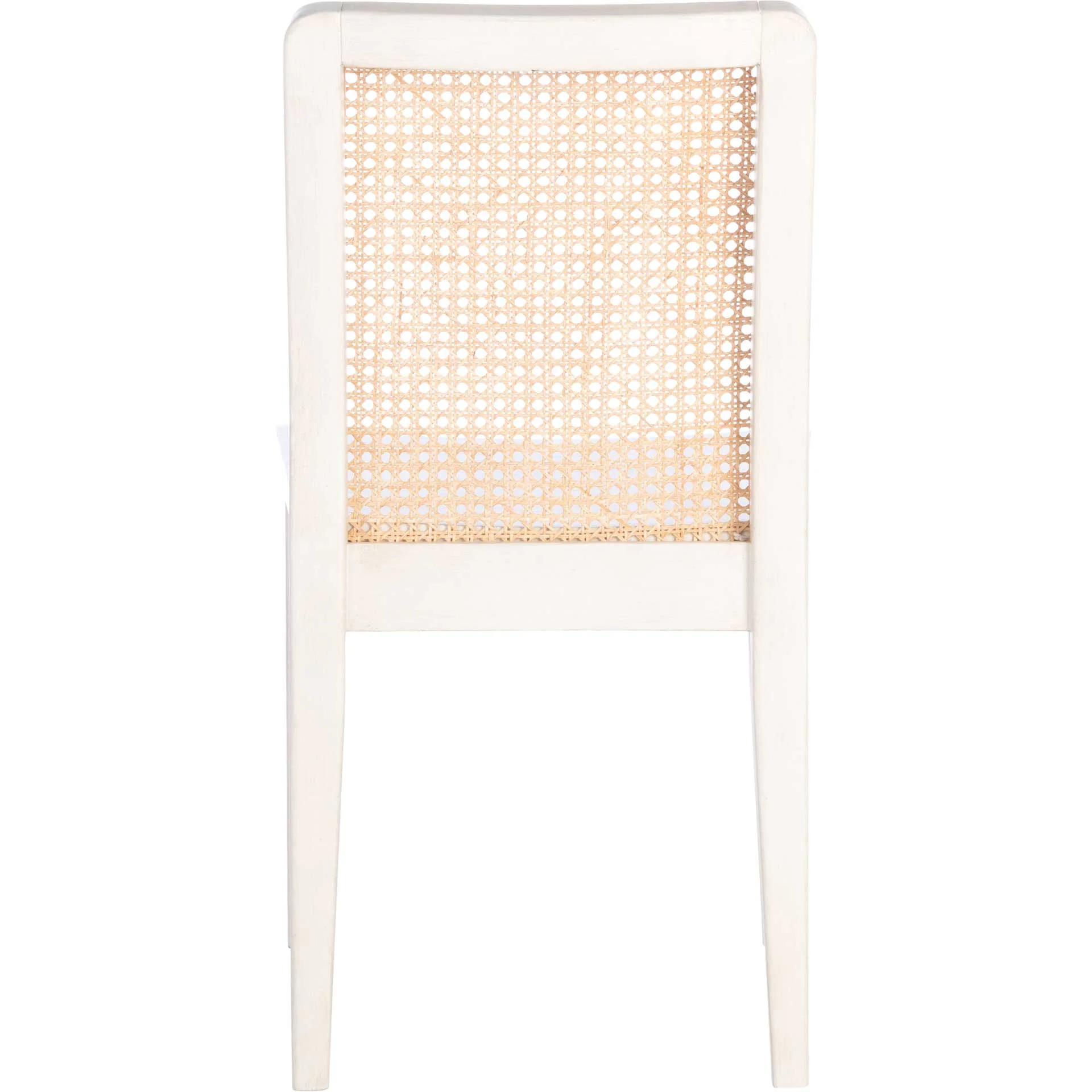 Belomy Rattan Dining Chair White/Natural (Set of 2) - Image 5