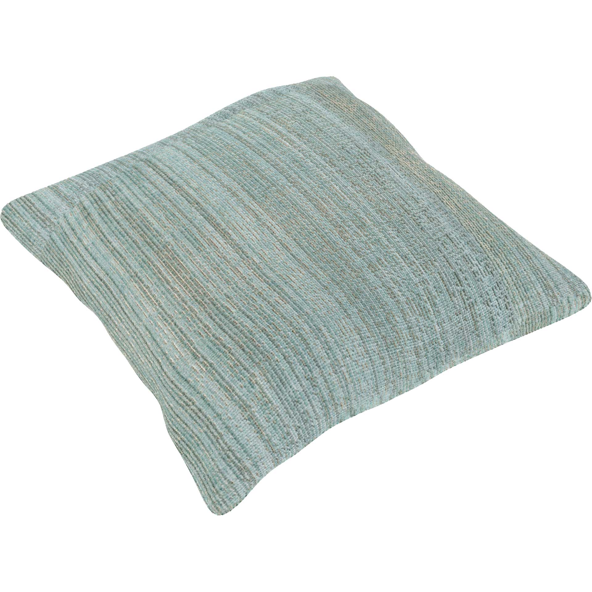 Ben Pillow Beige/Emerald/Aqua - Image 2