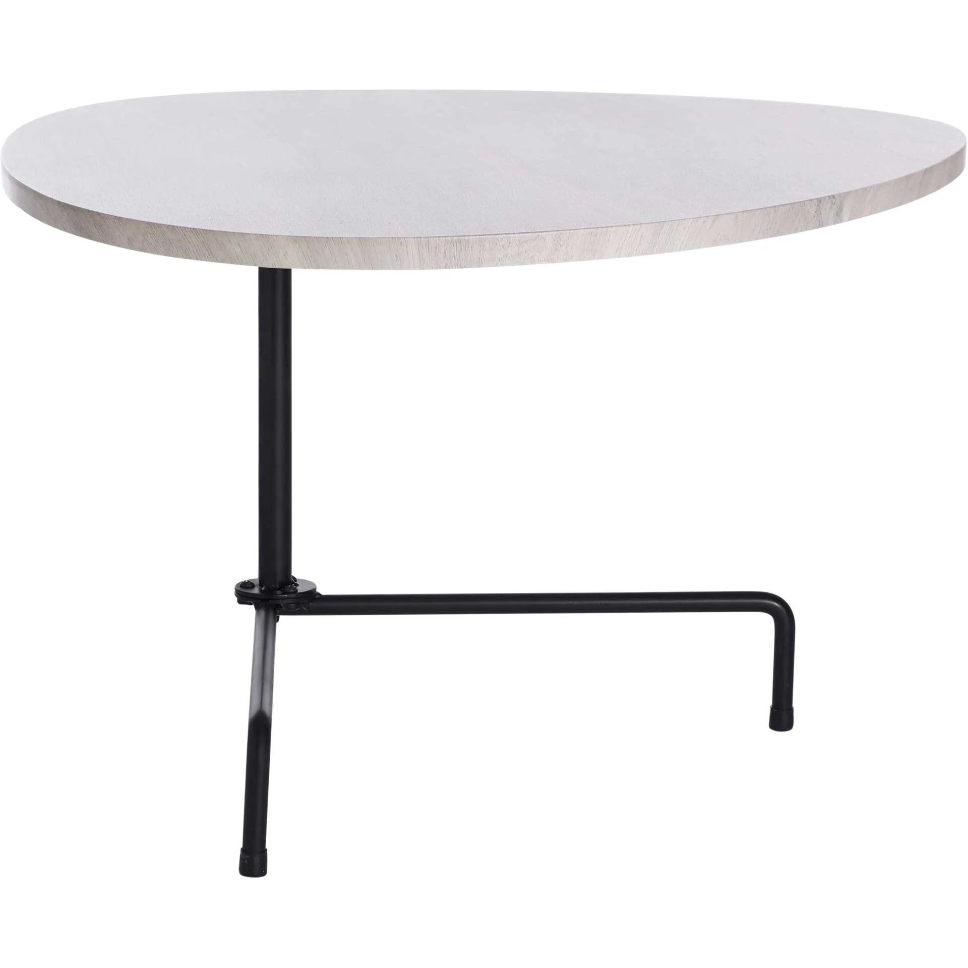 Beningo Tripod Coffee Table Light Gray Oak/Black - Image 3