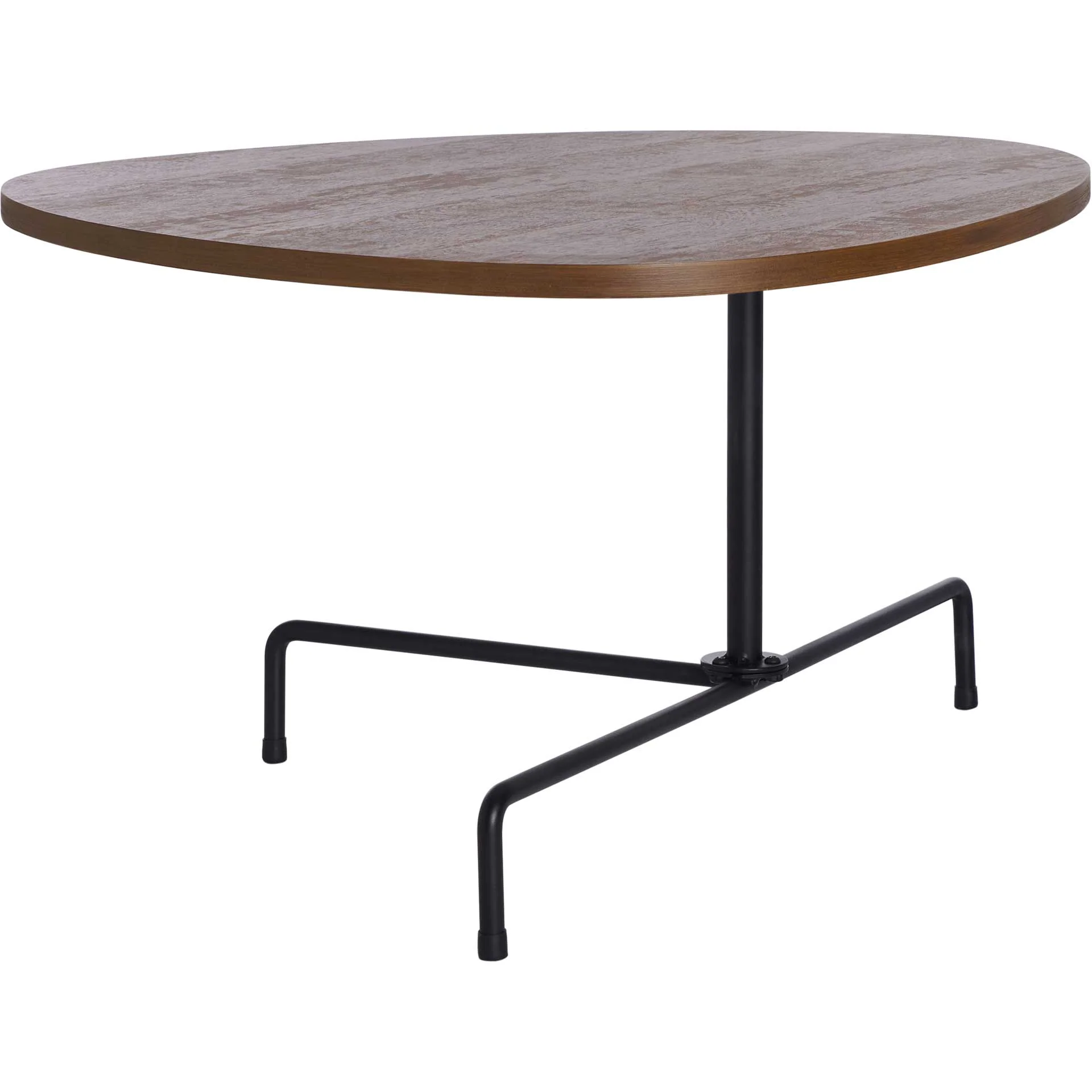 Beningo Tripod Coffee Table Walnut/Black - Image 5